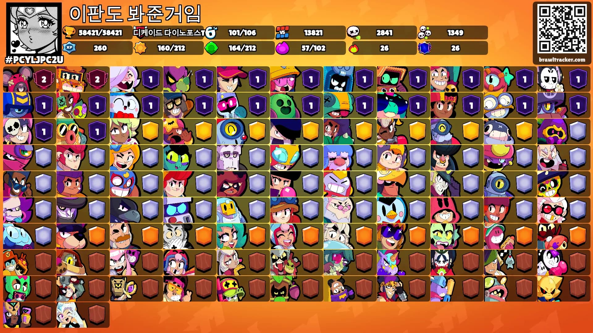 이판도 봐준거임's Ranks
