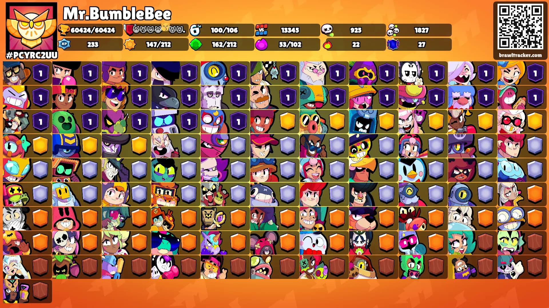 Mr.BumbleBee's Ranks