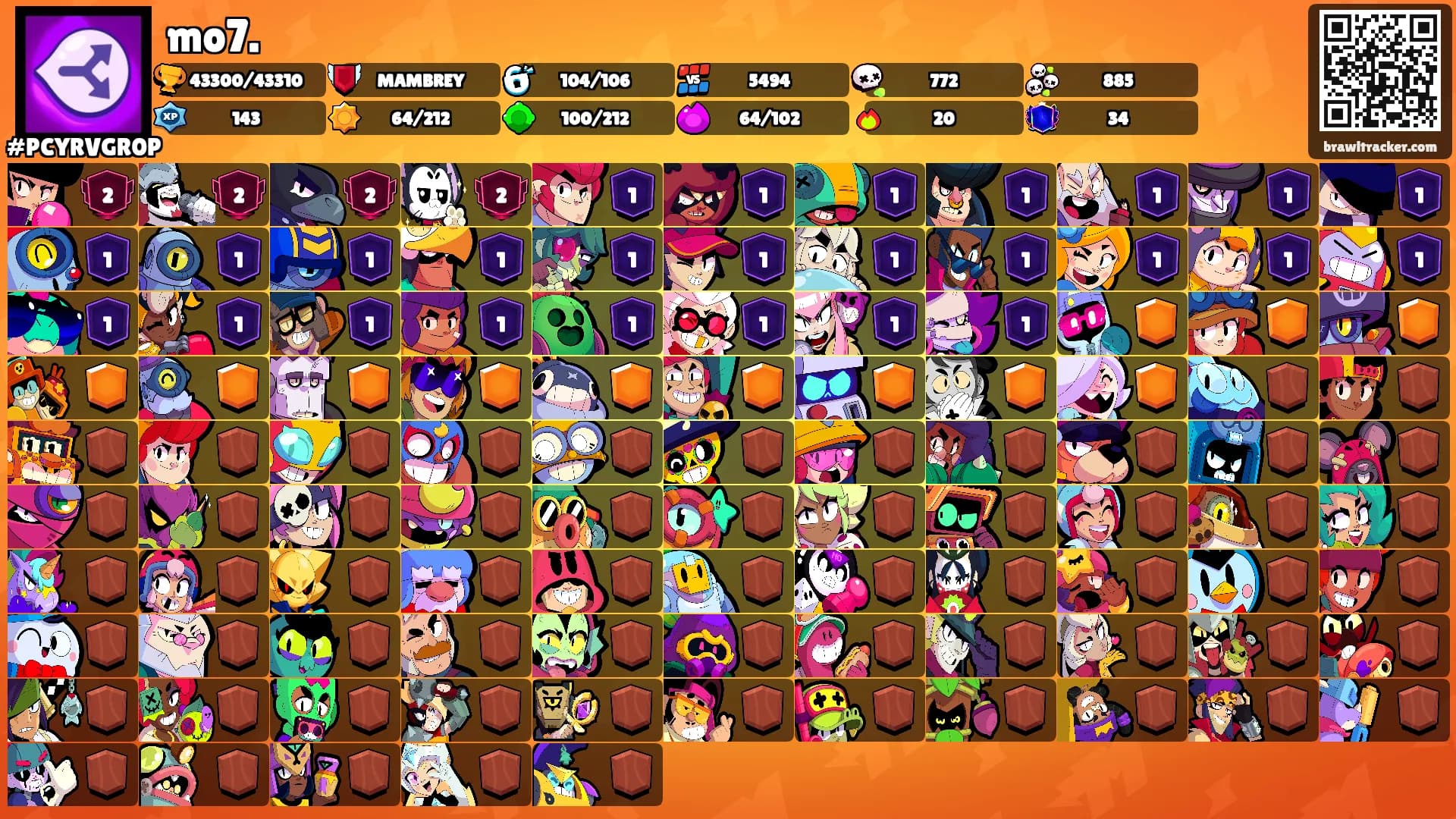 mo7.'s Ranks