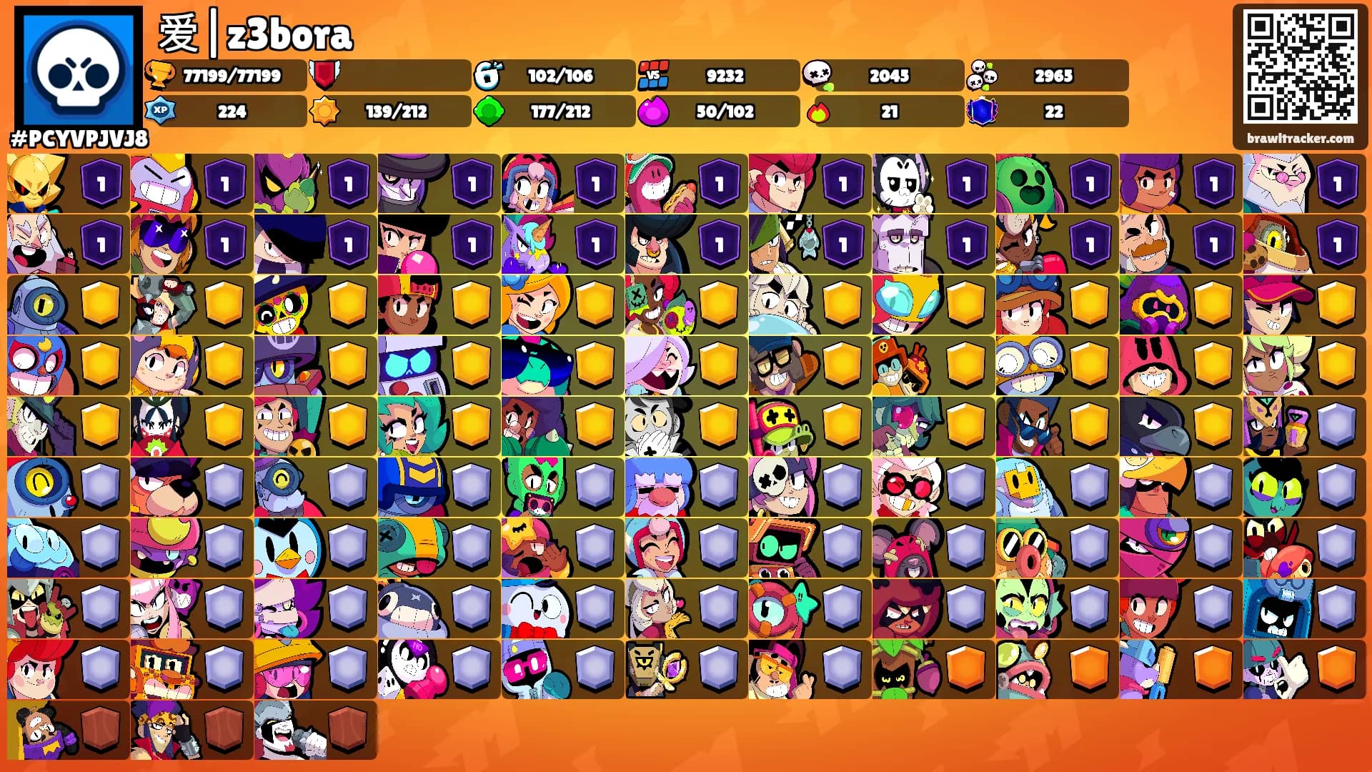 爱|z3bora's Ranks