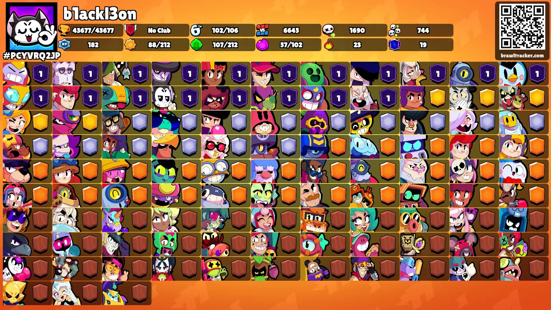 b1ackl3on's Ranks