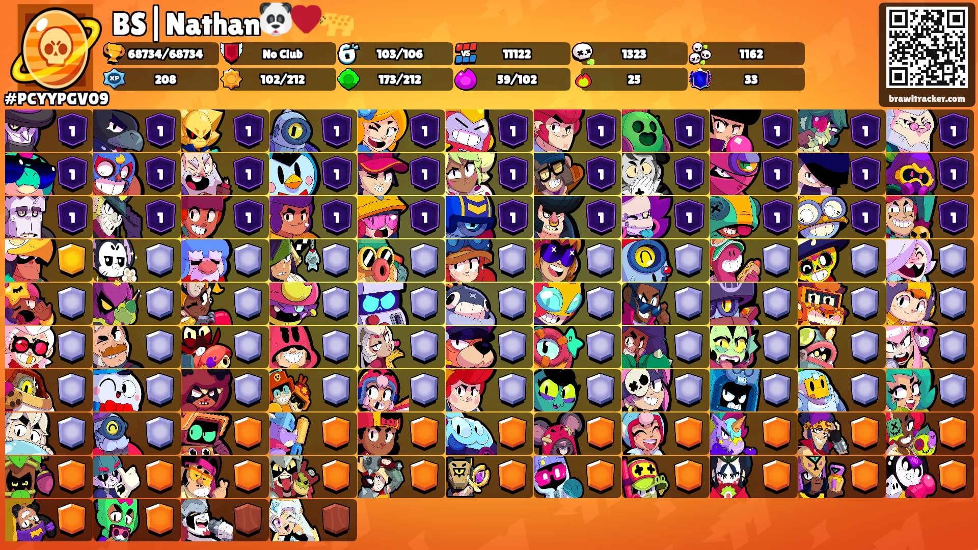 BS|Nathan🐼♥️🐆's Ranks
