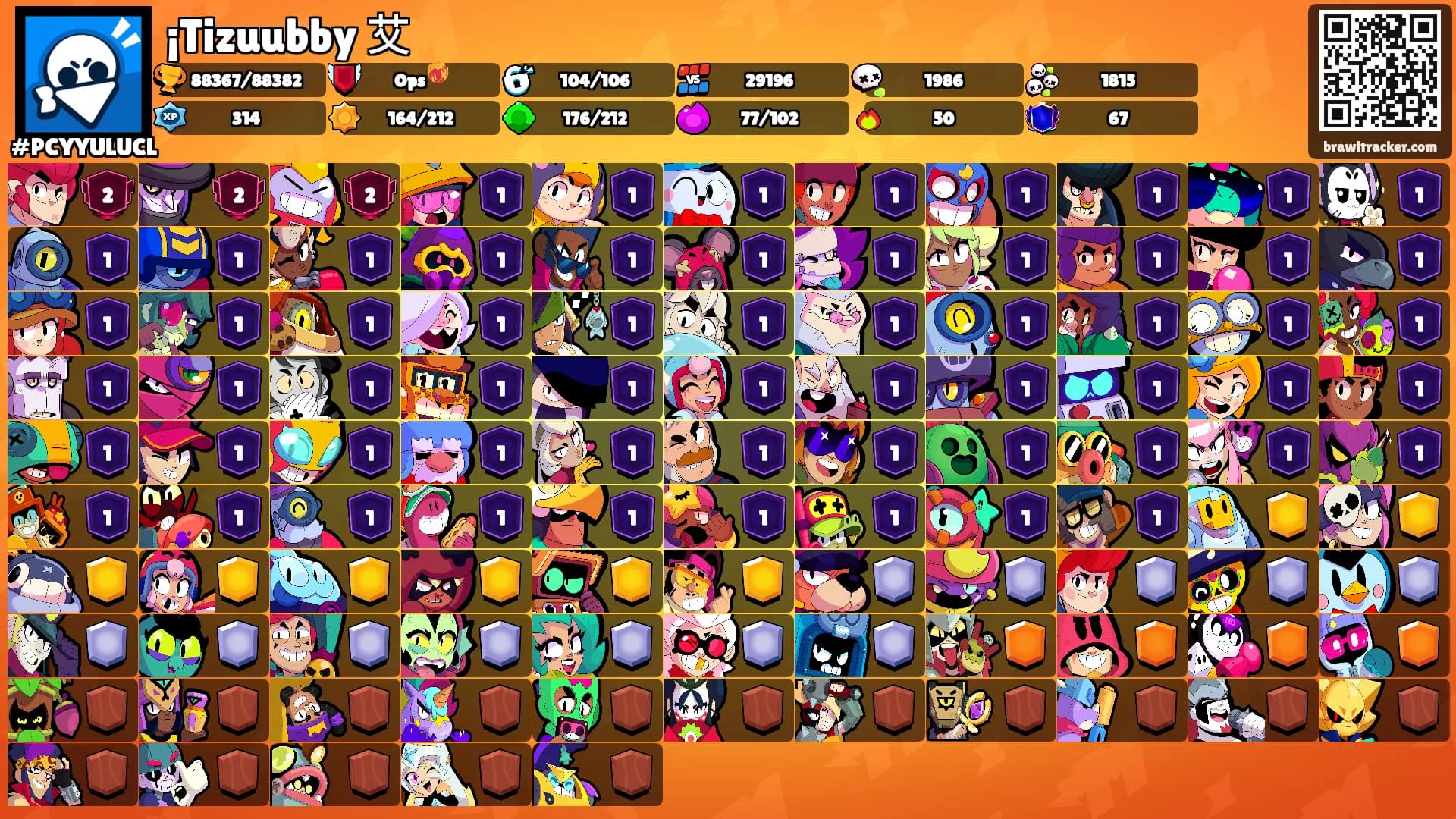 ¡Tizuubby 艾's Ranks