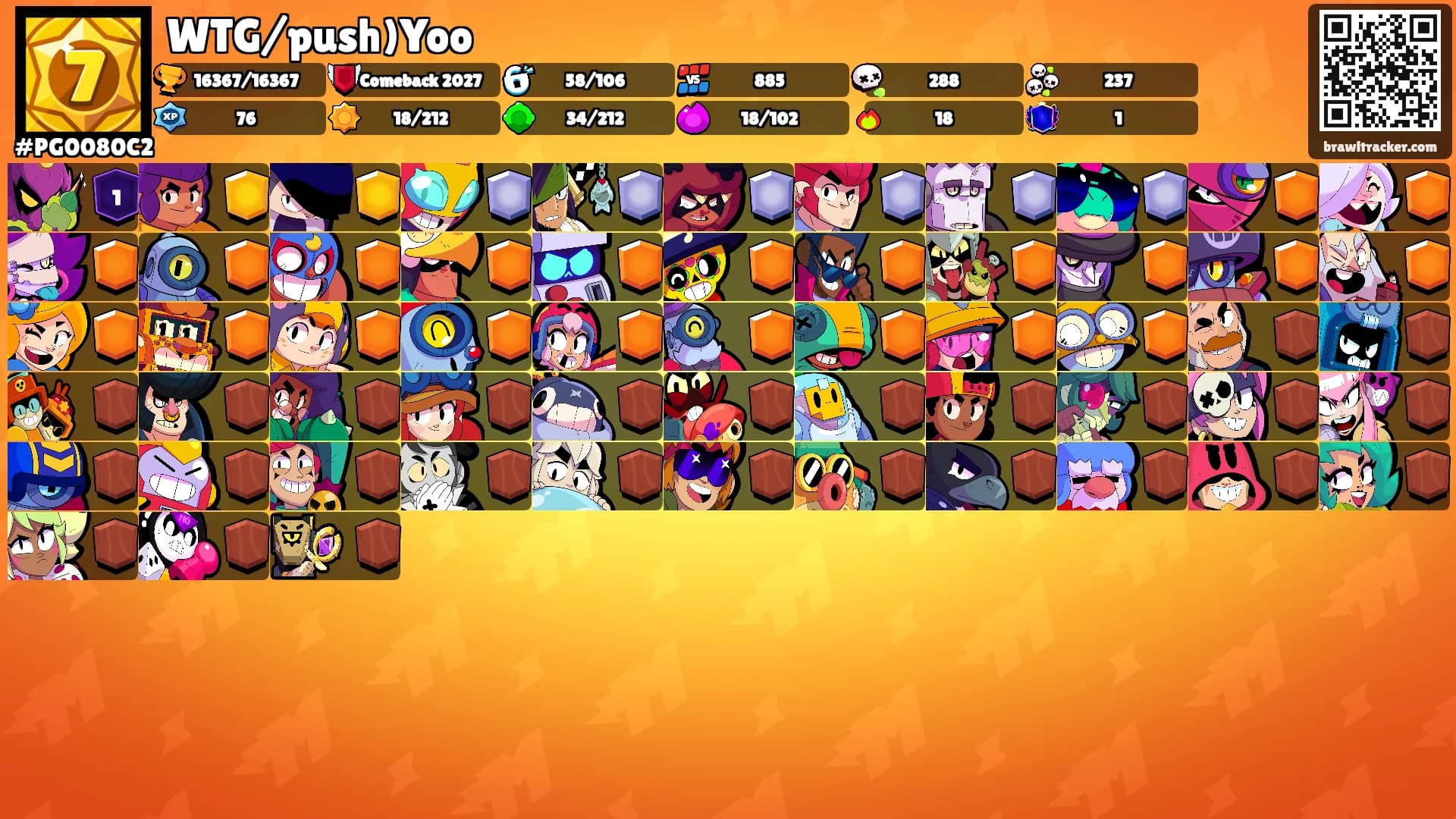 WTG/push)Yoo's Ranks