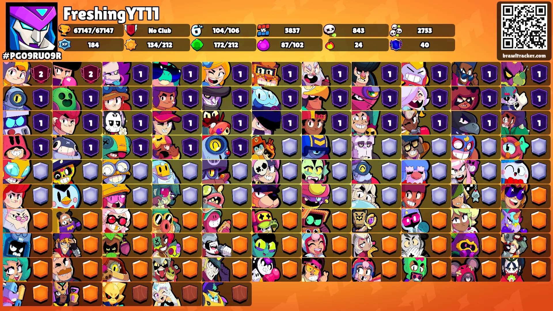 FreshingYT11's Ranks