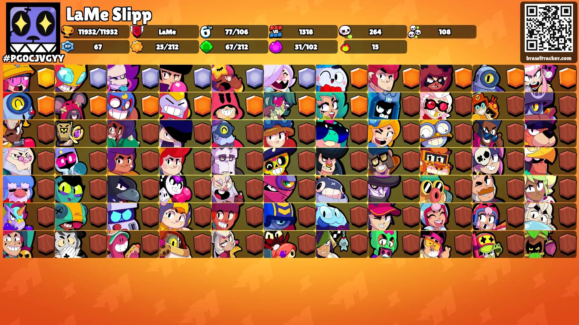 LaMe Slipp's Ranks