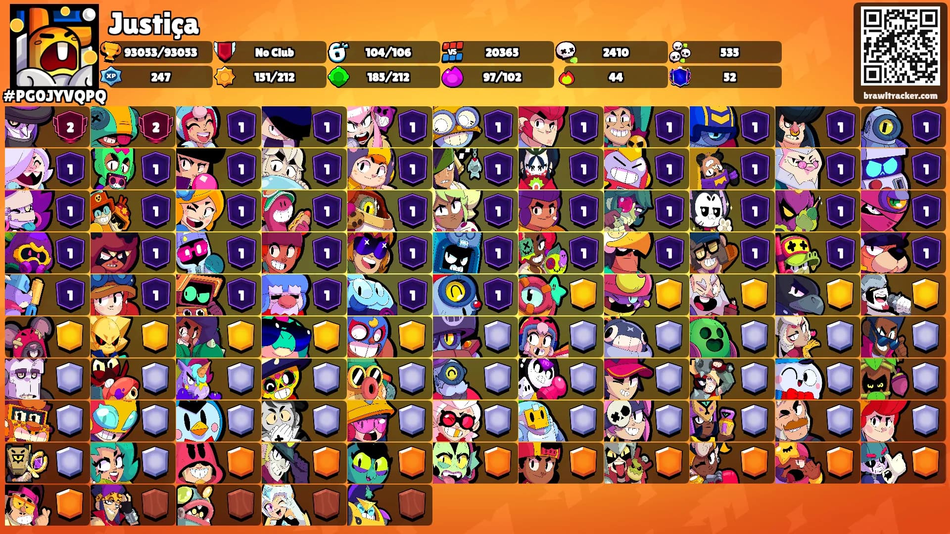 Justiça's Ranks