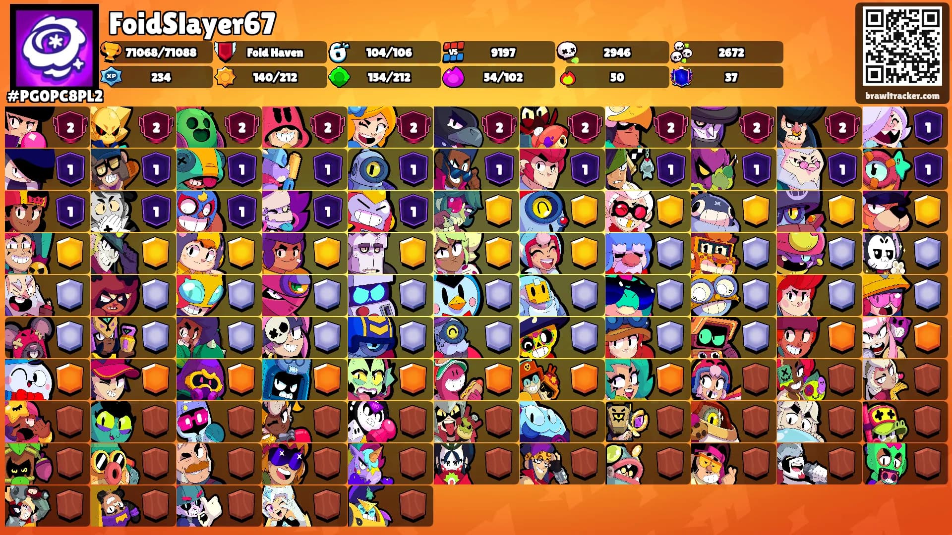FoidSlayer67's Ranks