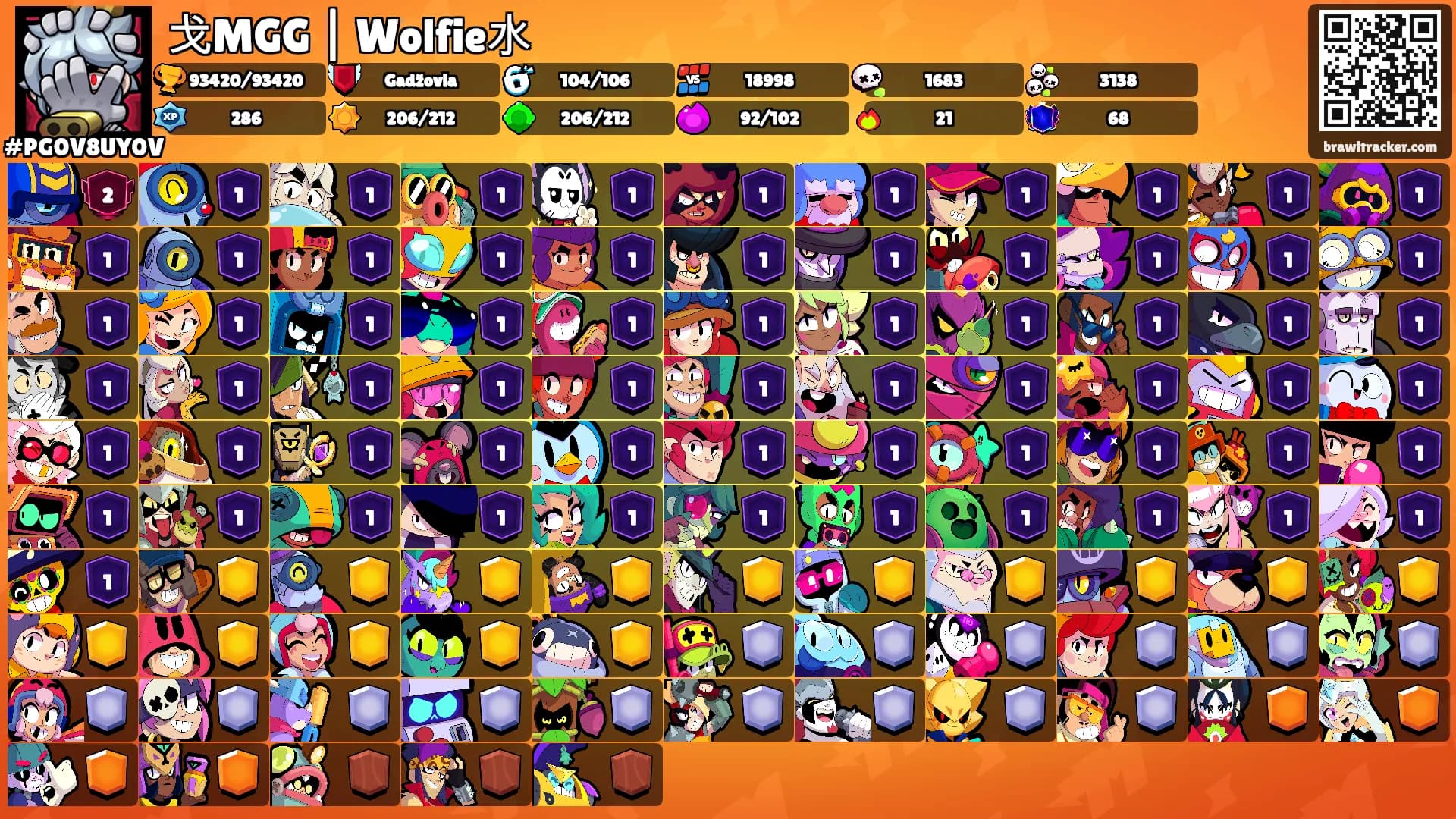 戈MGG | Wolfie水's Ranks