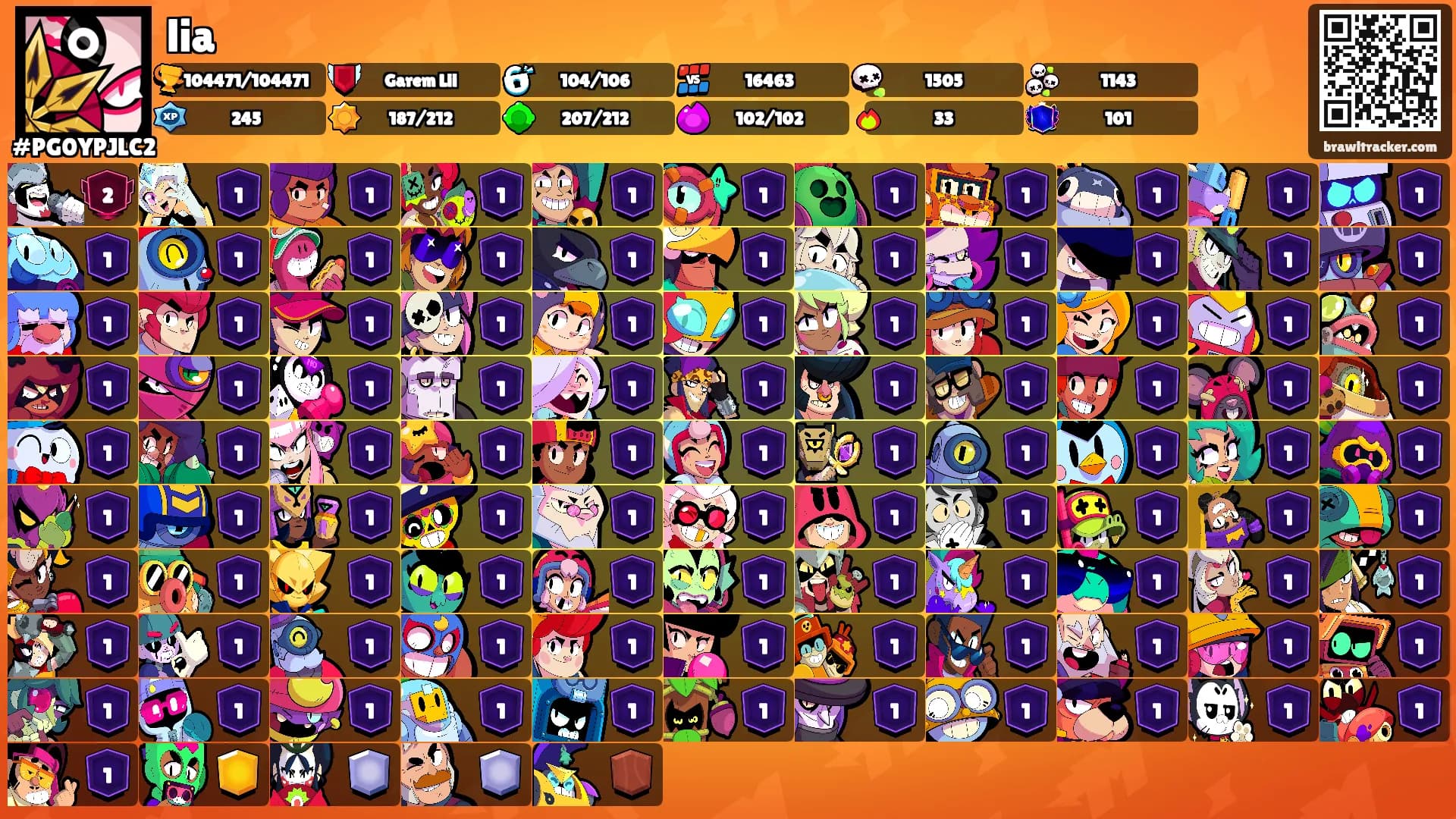 lia's Ranks