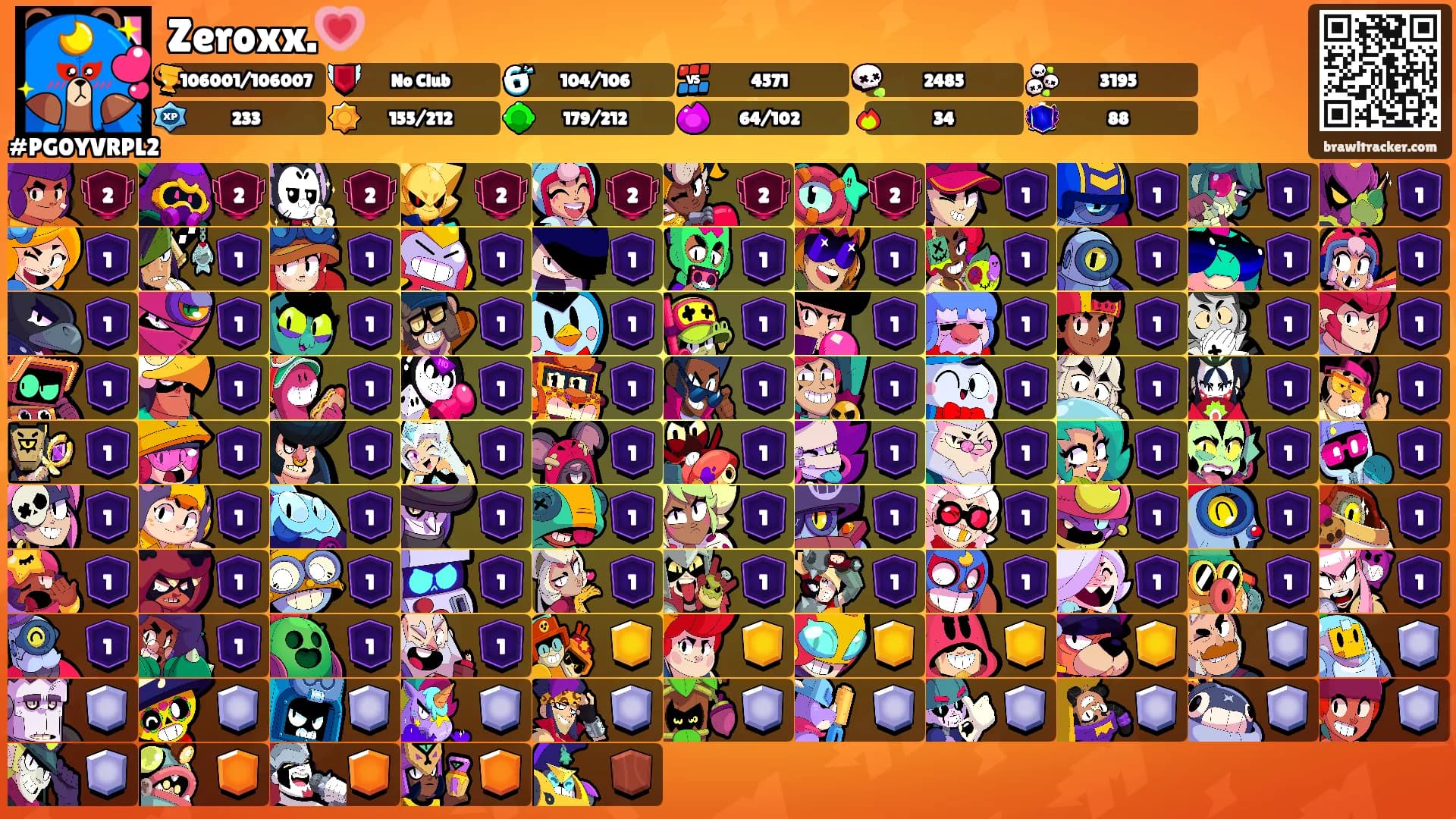 Zeroxx.💗's Ranks