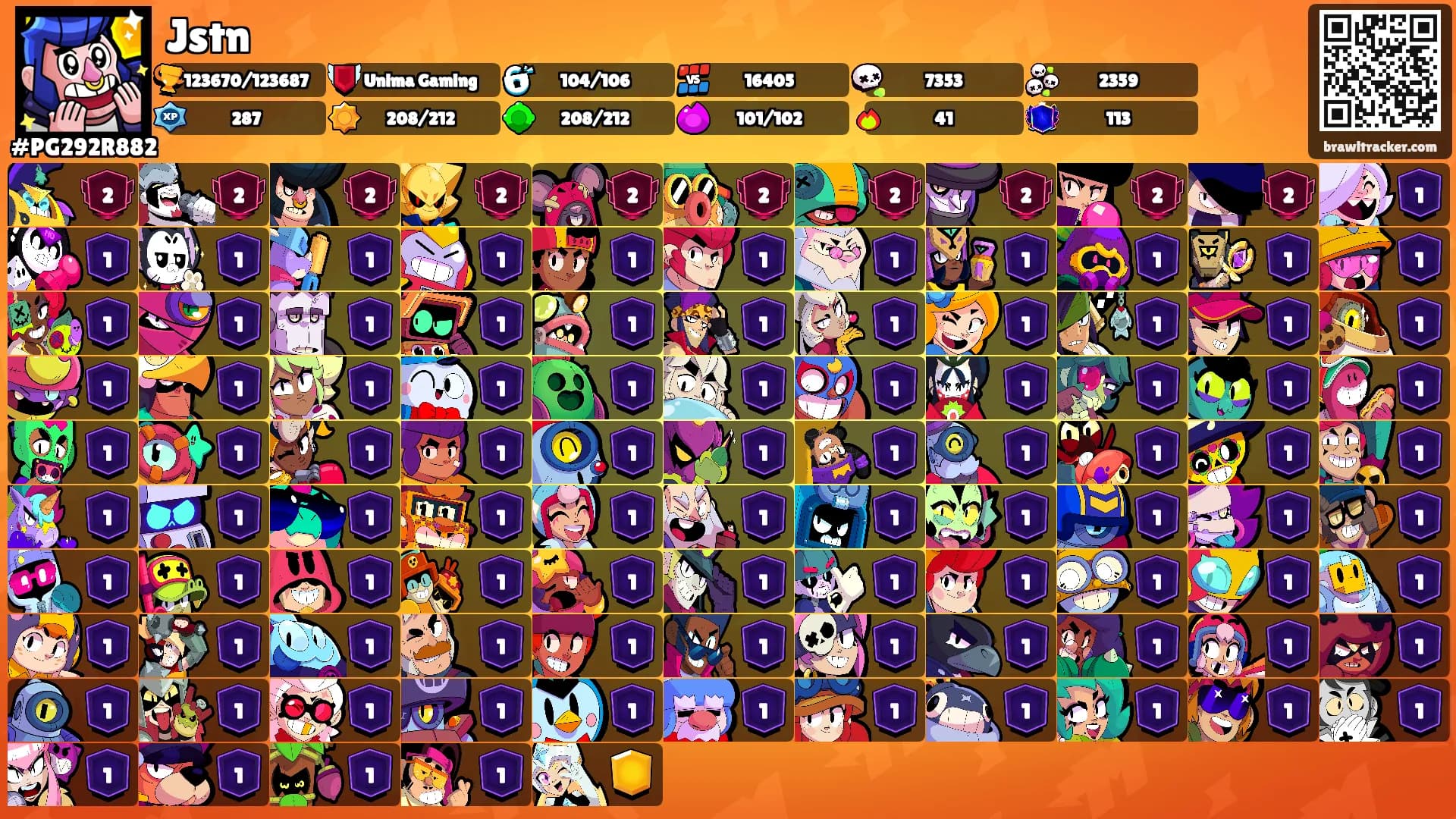 Jstn's Ranks