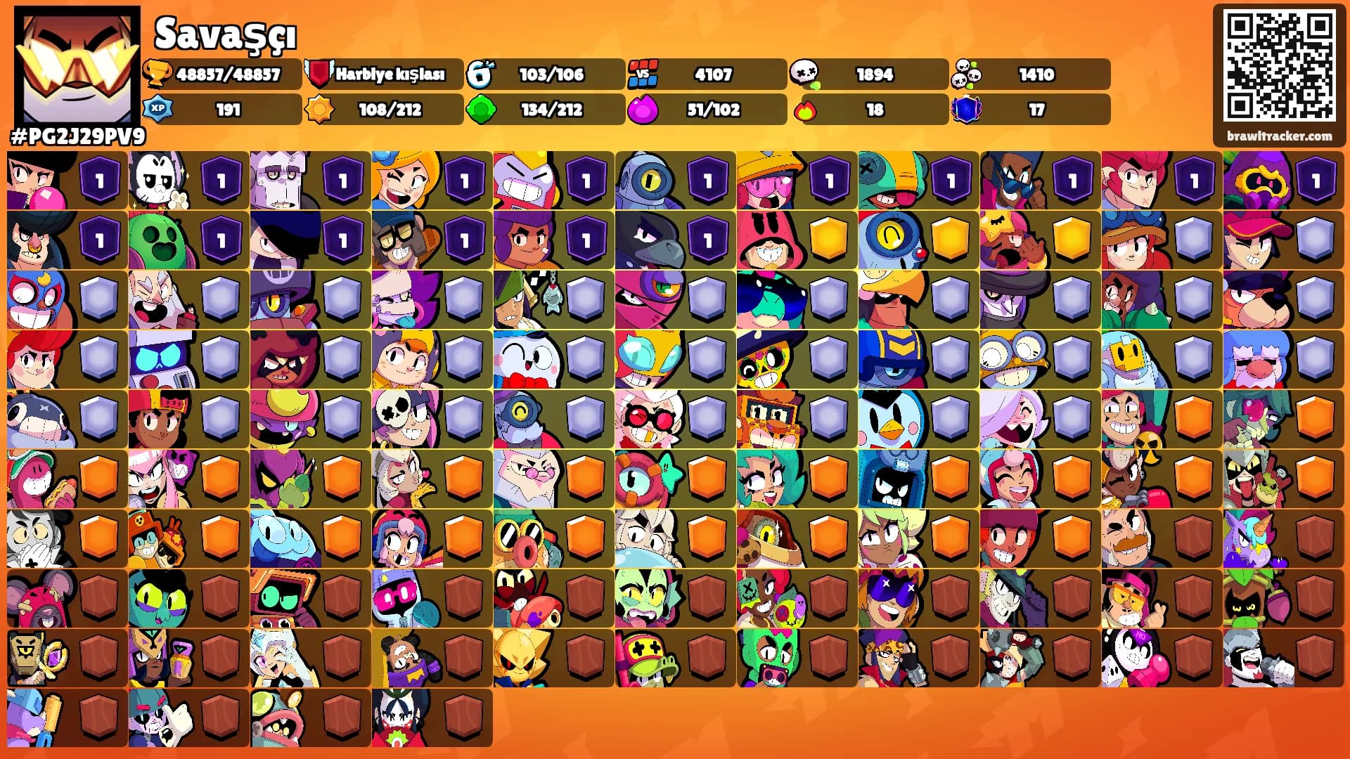 Savaşçı's Ranks