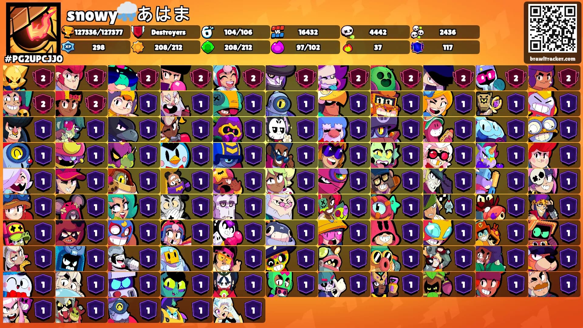 snowy🌨️あはま's Ranks