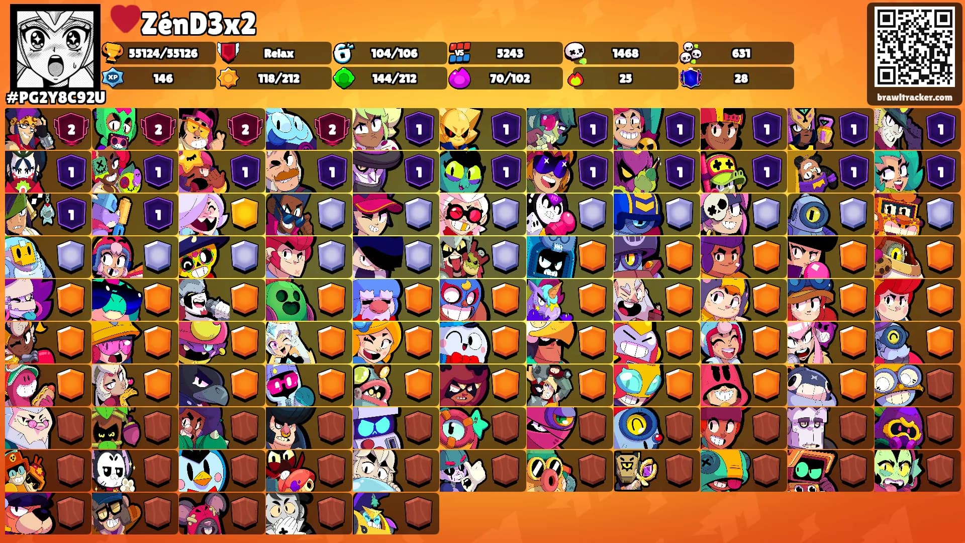 ♥️ZénD3x2's Ranks