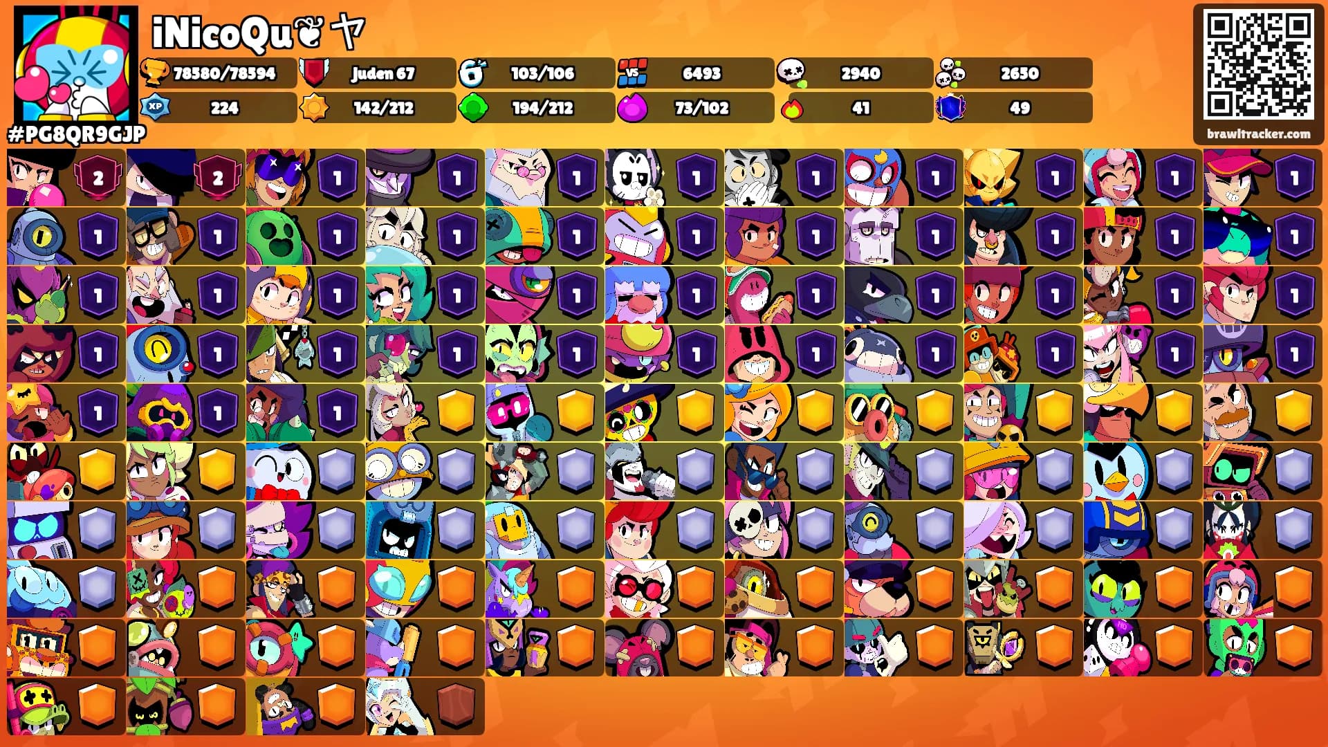 iNicoQu❦ヤ's Ranks