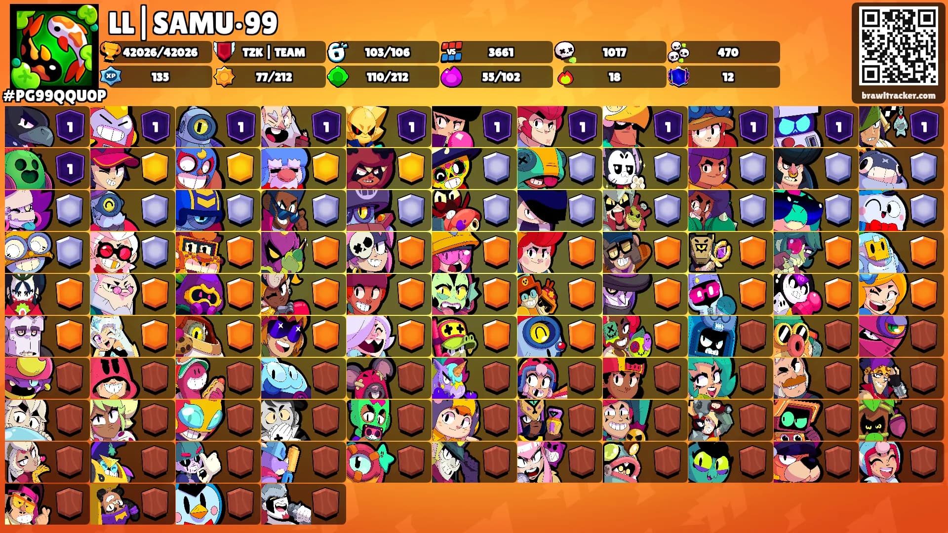 LL|SAMU•99's Ranks