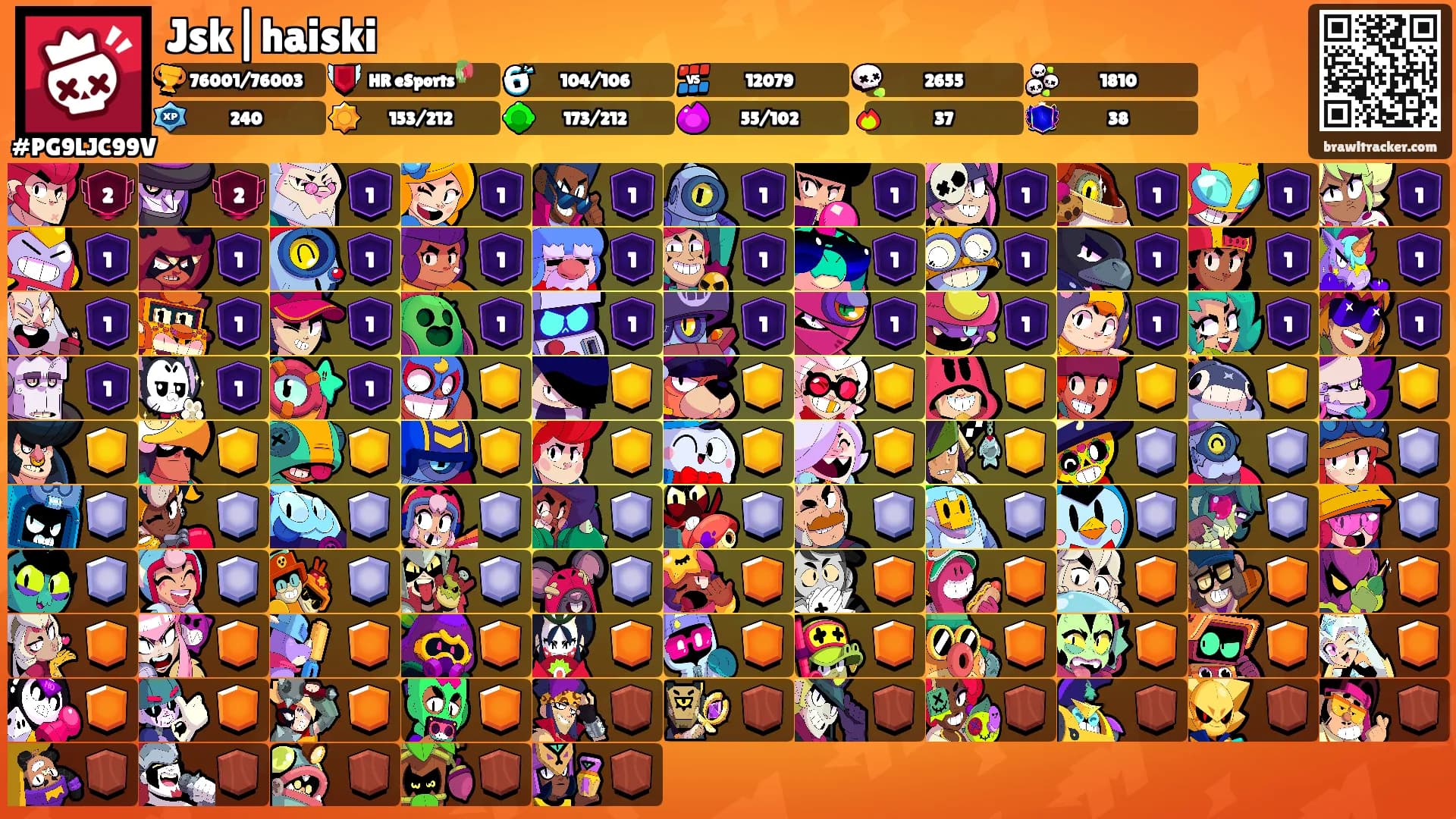 Jsk|haiski🕊's Ranks