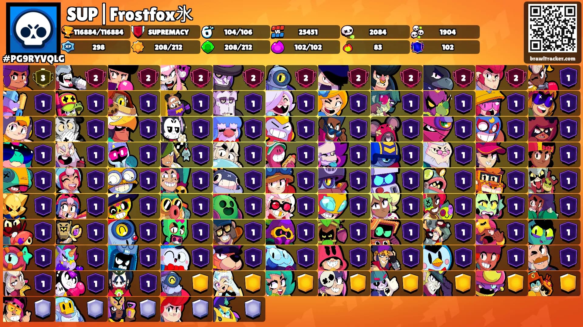 SUP|Frostfox氷's Ranks