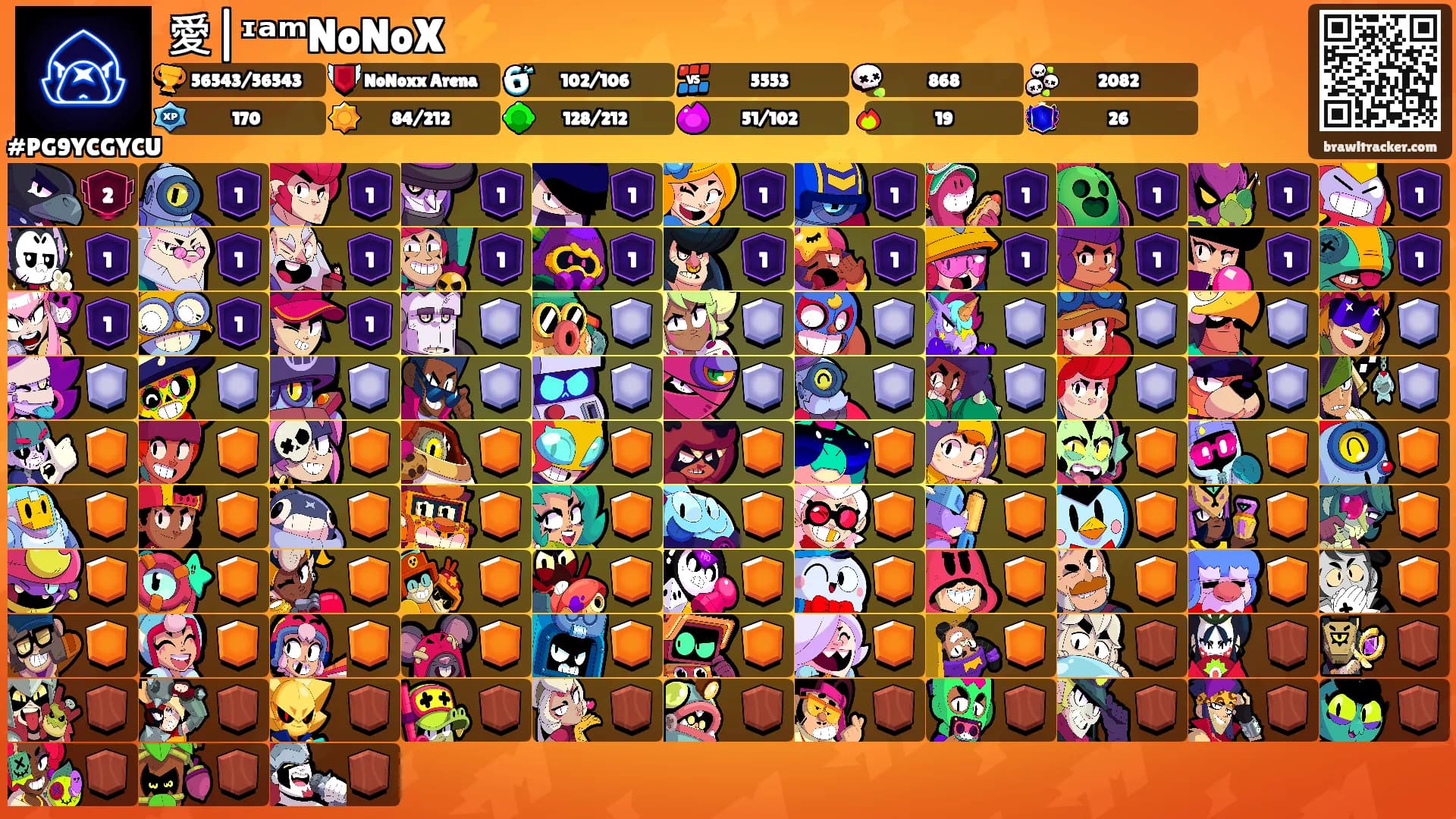 愛|ᶦᵃᵐNoNoX ⚡️'s Ranks