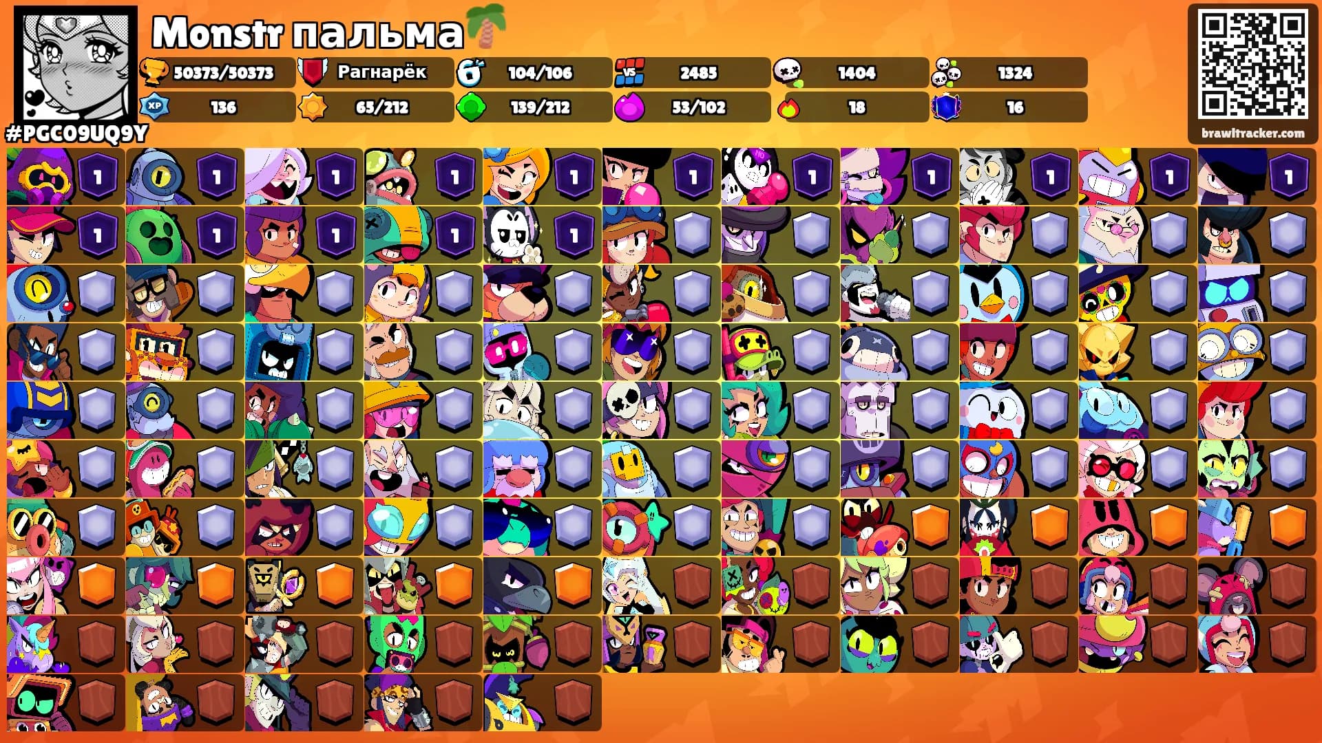Monstr пальма🌴's Ranks