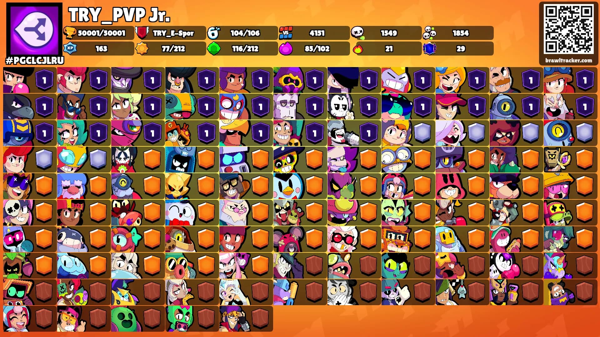 TRY_PVP Jr.'s Ranks