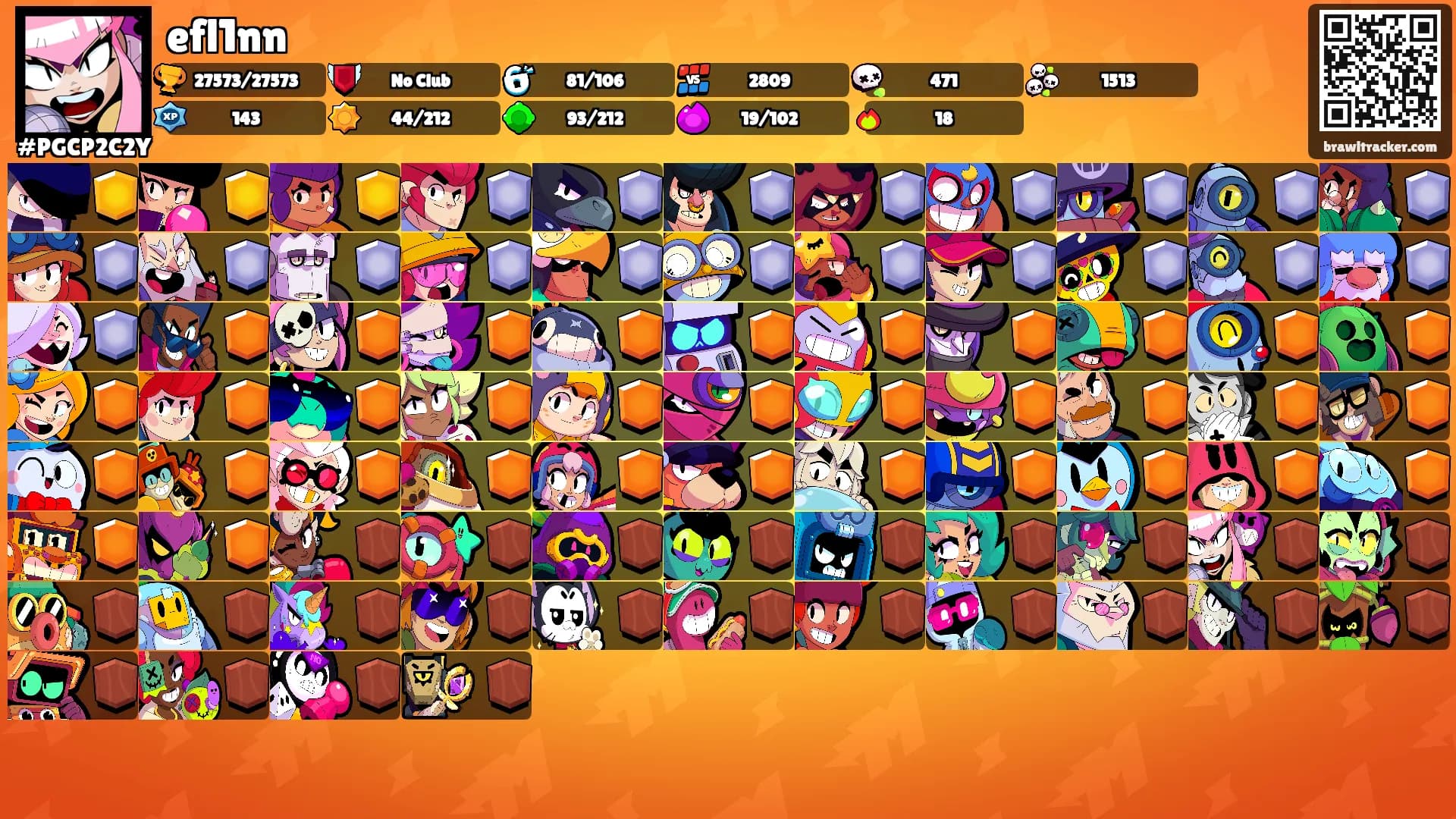 efl1nn's Ranks