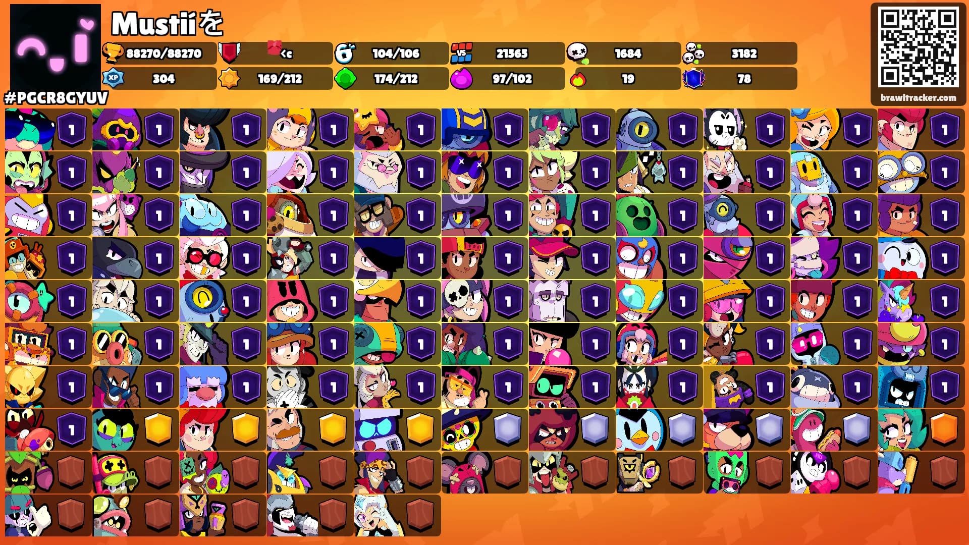 Mustiíを's Ranks