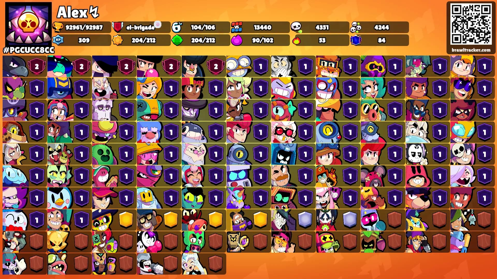 Alex↯'s Ranks