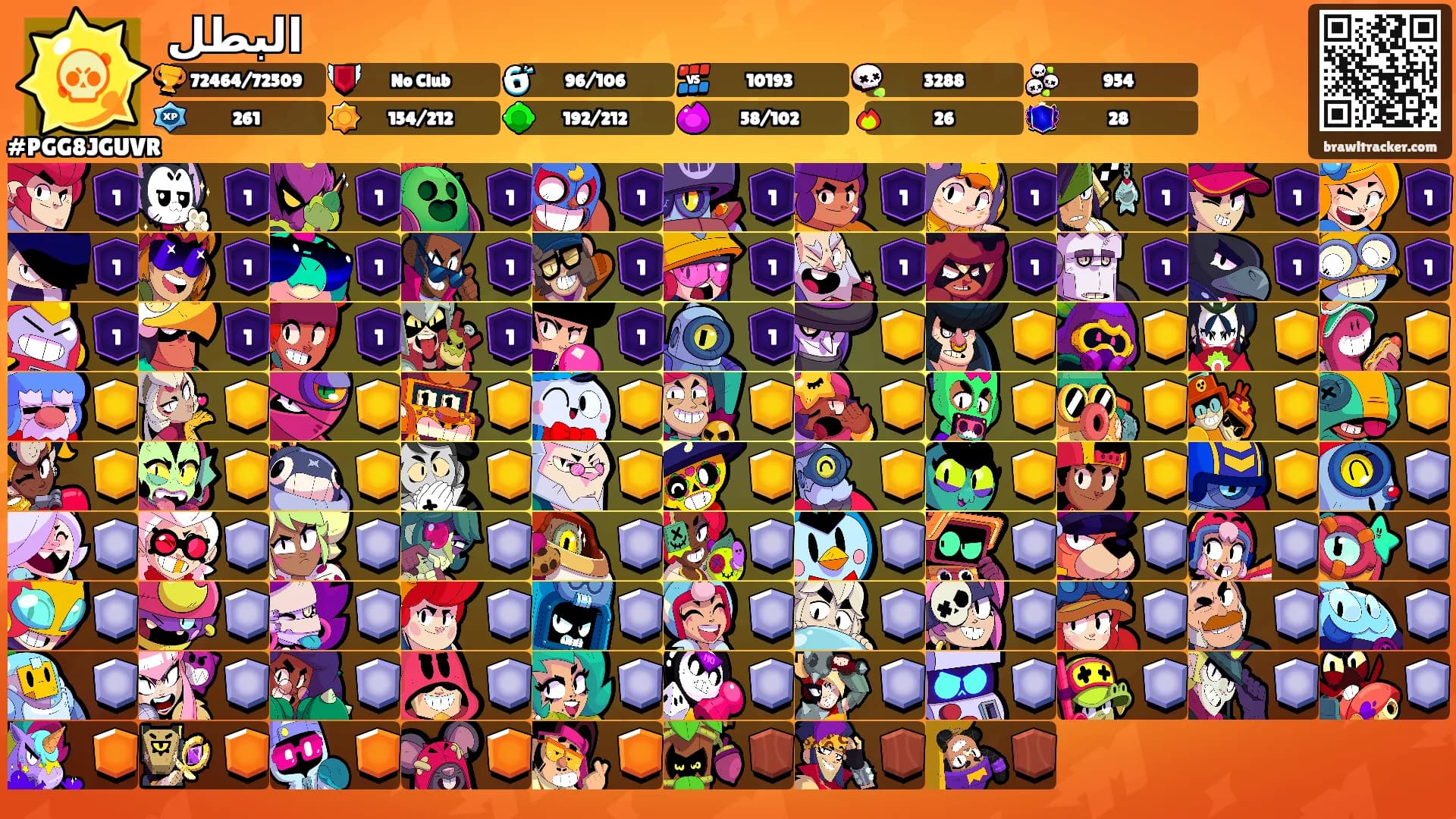 البطل's Ranks