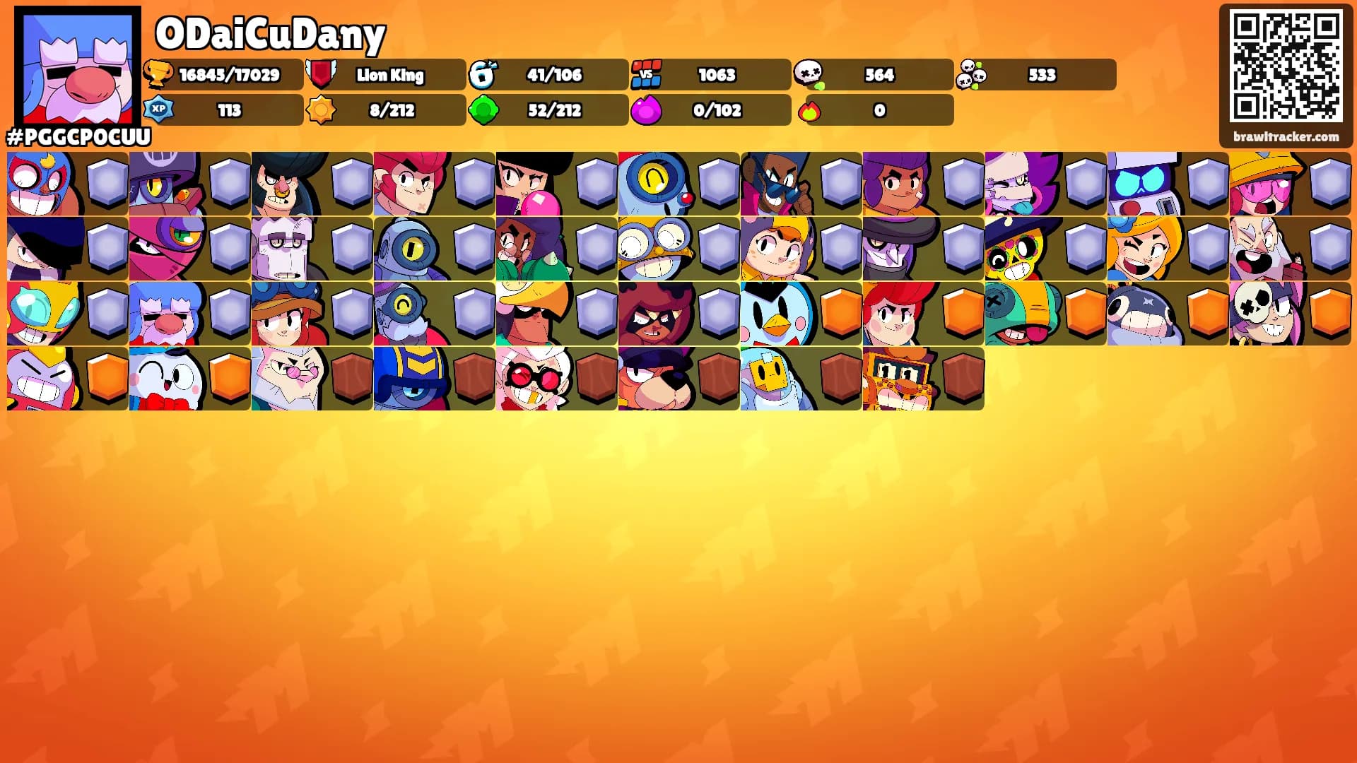 ODaiCuDany's Ranks
