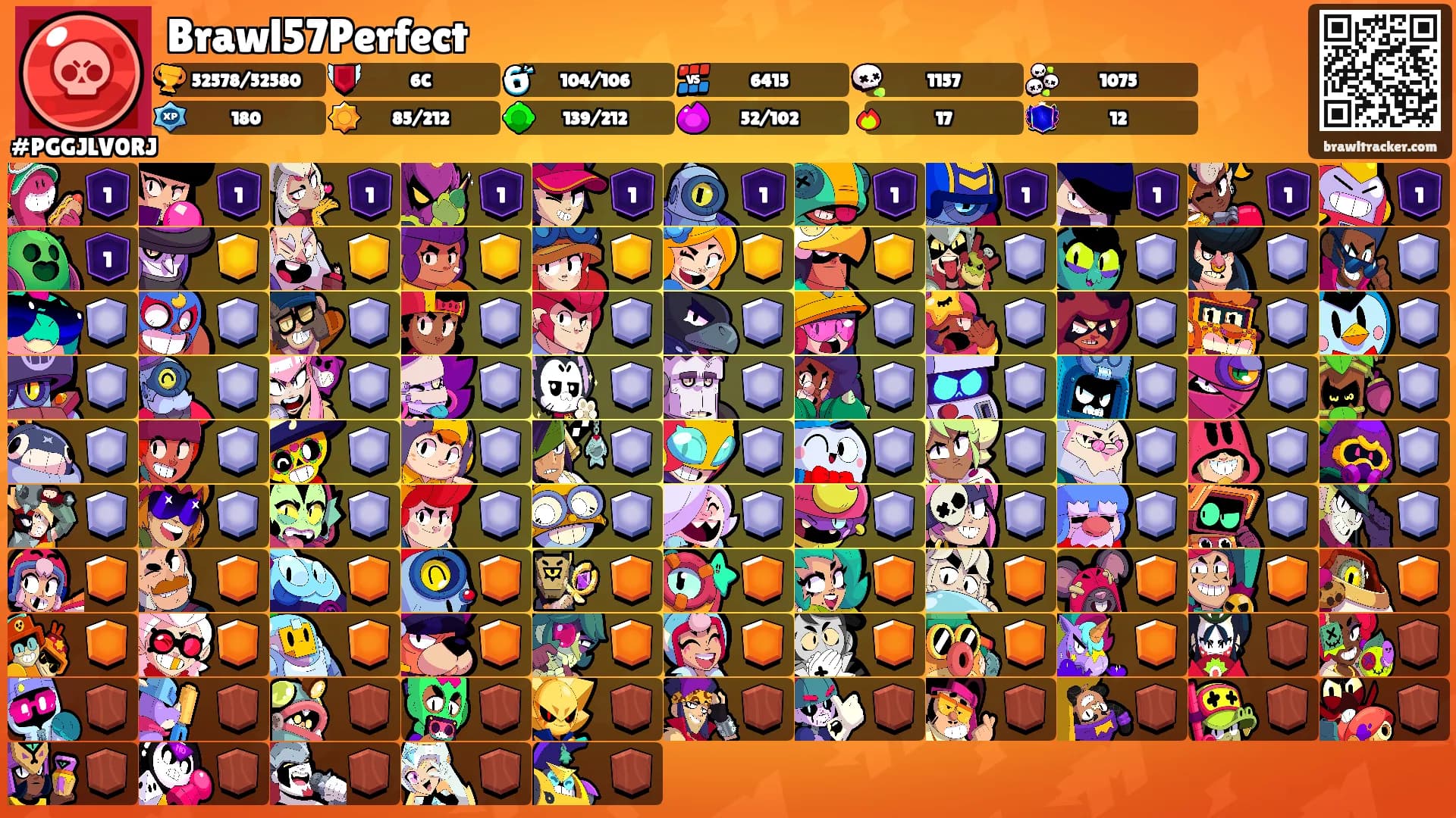 Brawl57Perfect's Ranks