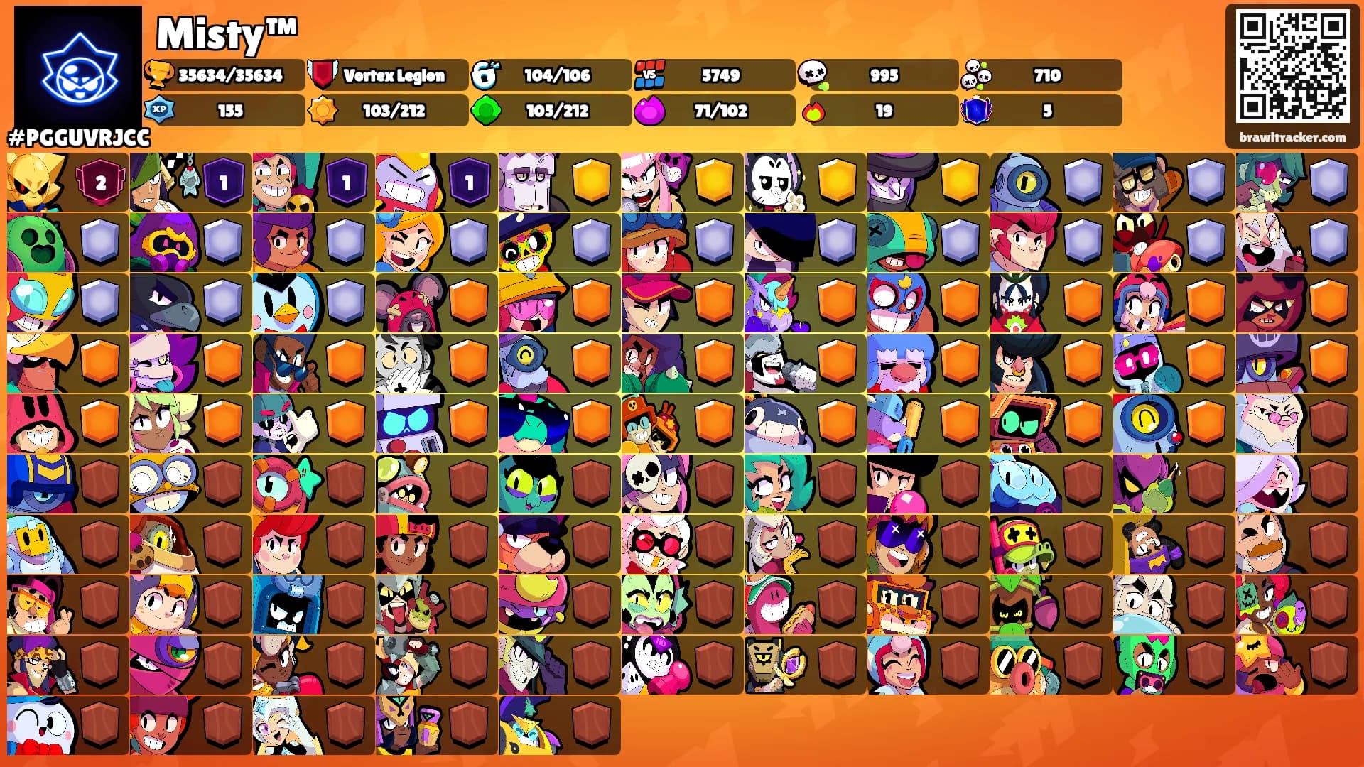 Misty™'s Ranks