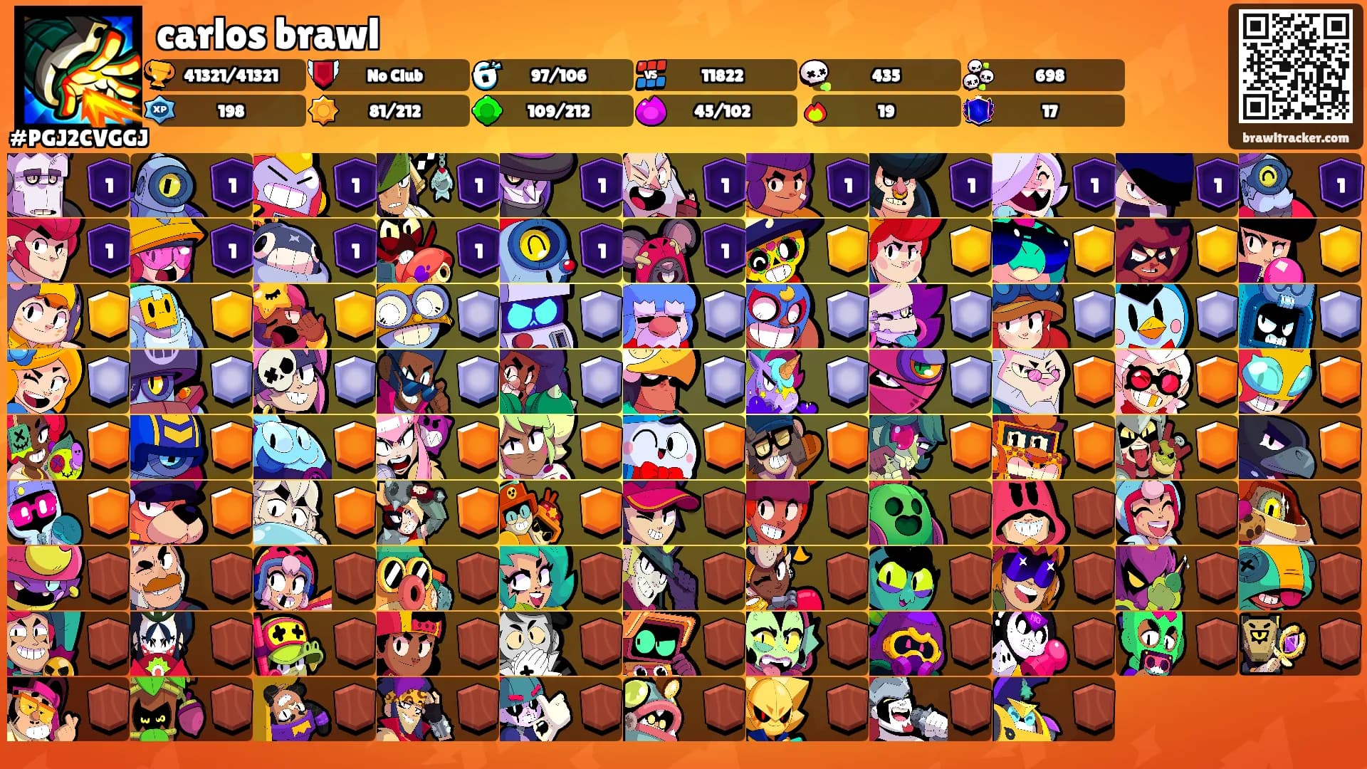 carlos brawl's Ranks