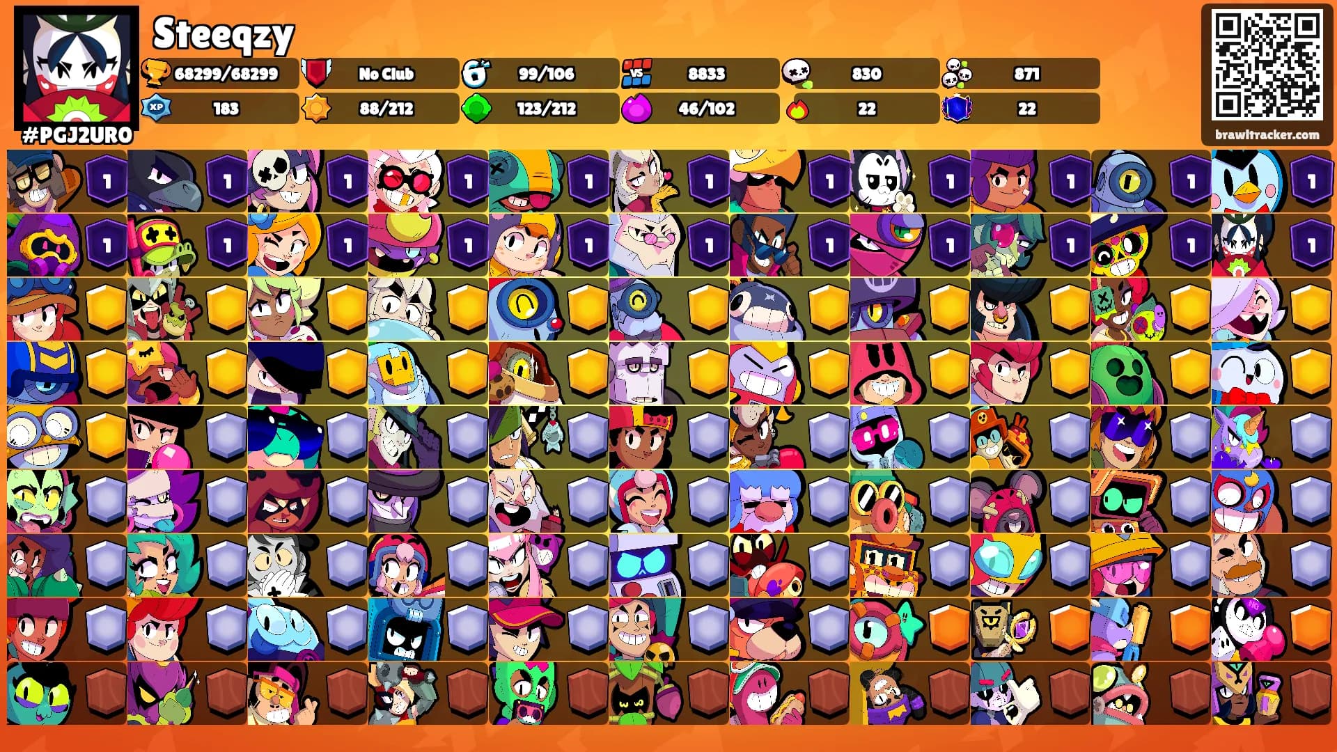 Steeqzy's Ranks