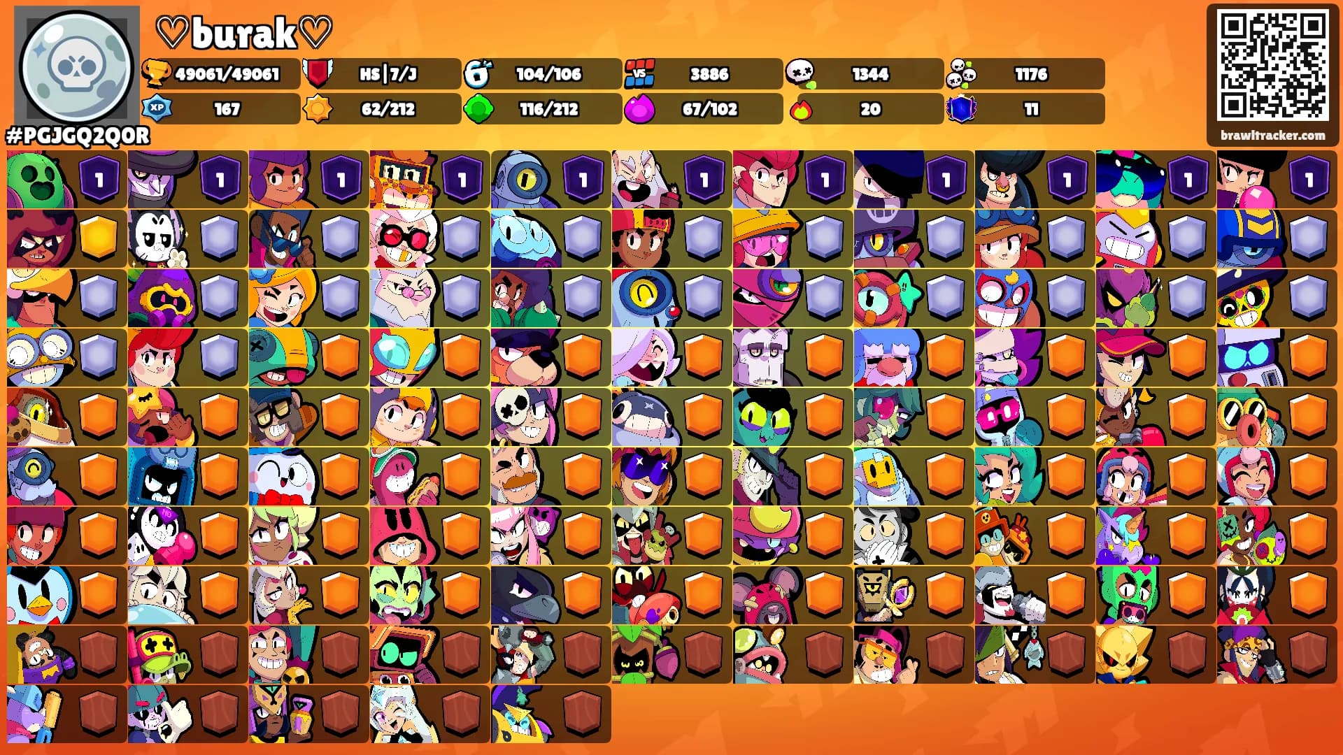 ♡burak♡'s Ranks