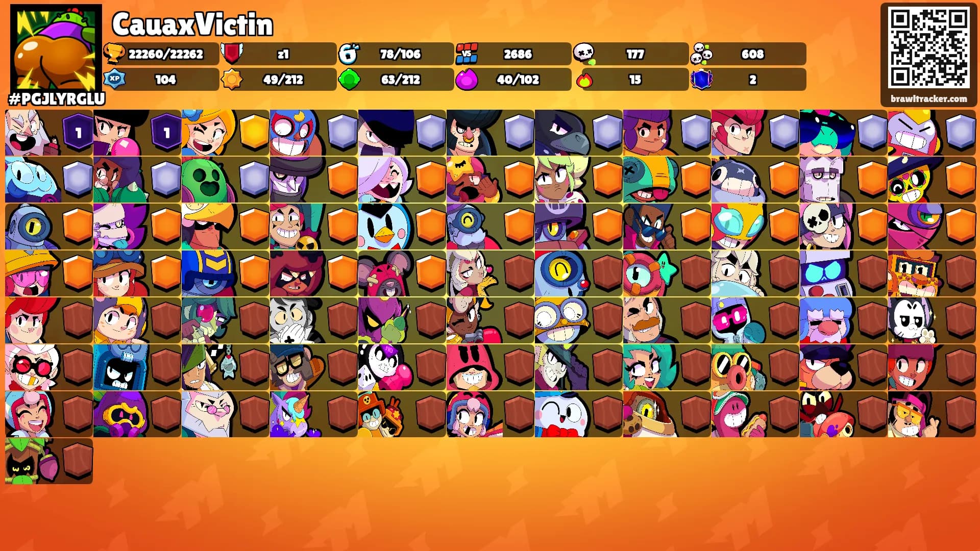 CauaxVictin's Ranks