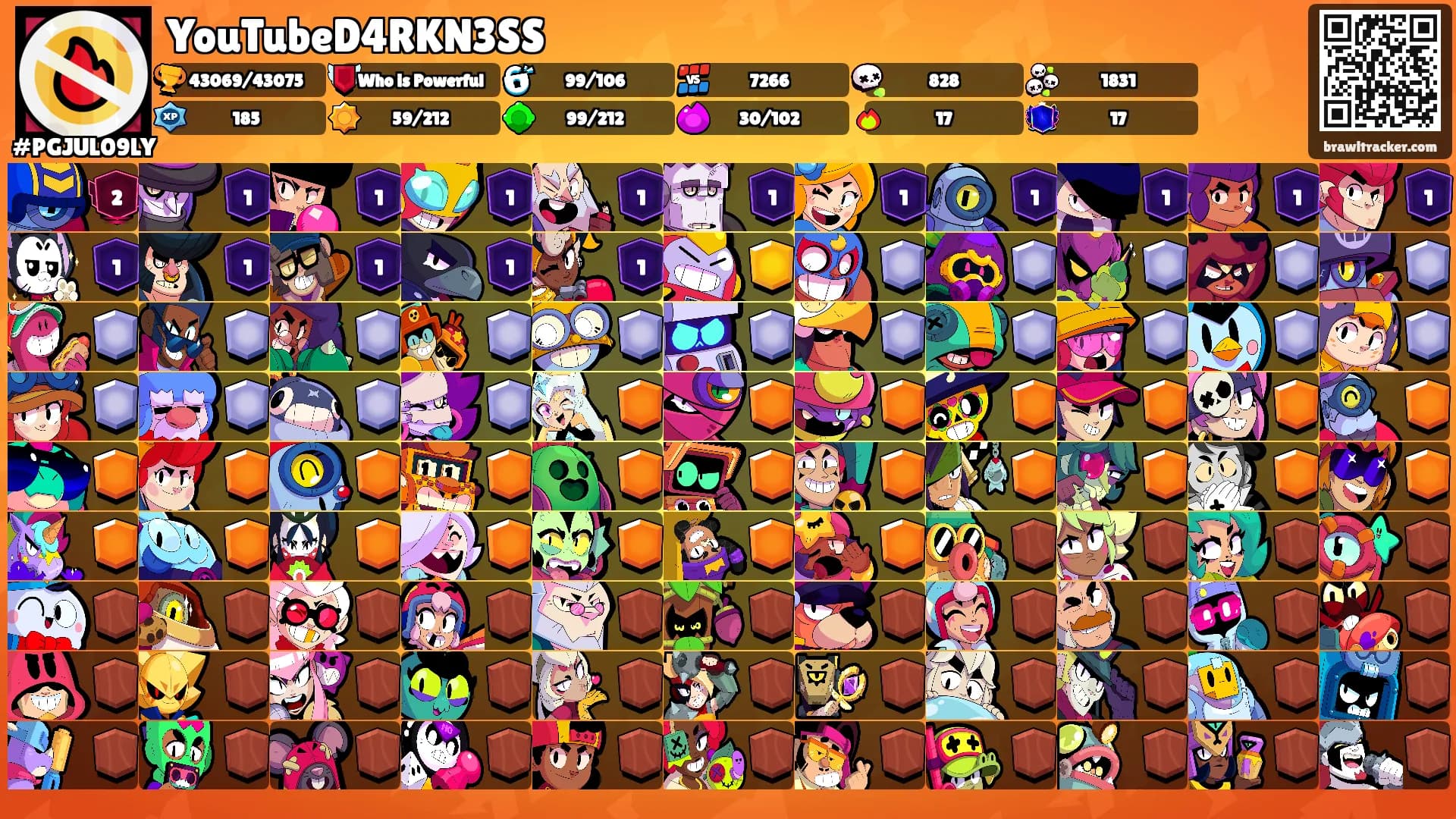 YouTubeD4RKN3SS's Ranks