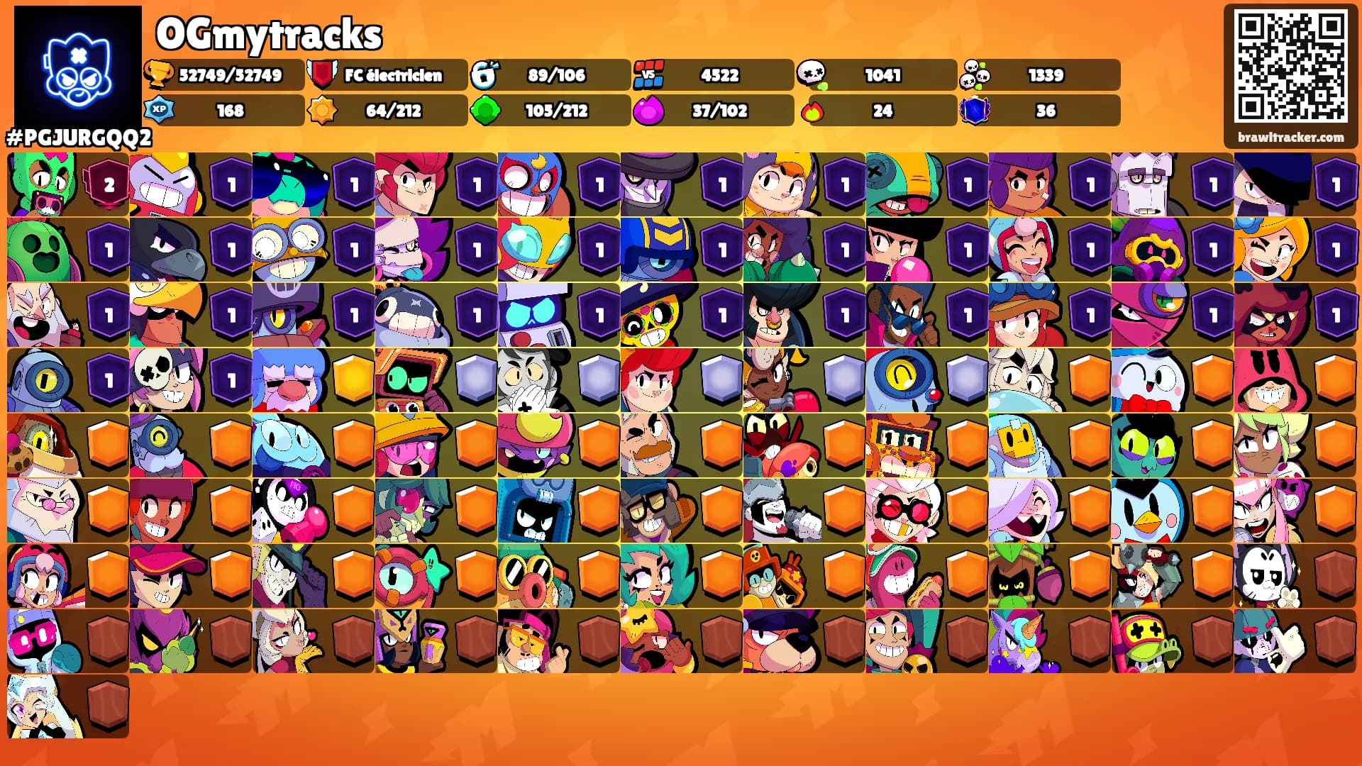 OGmytracks's Ranks