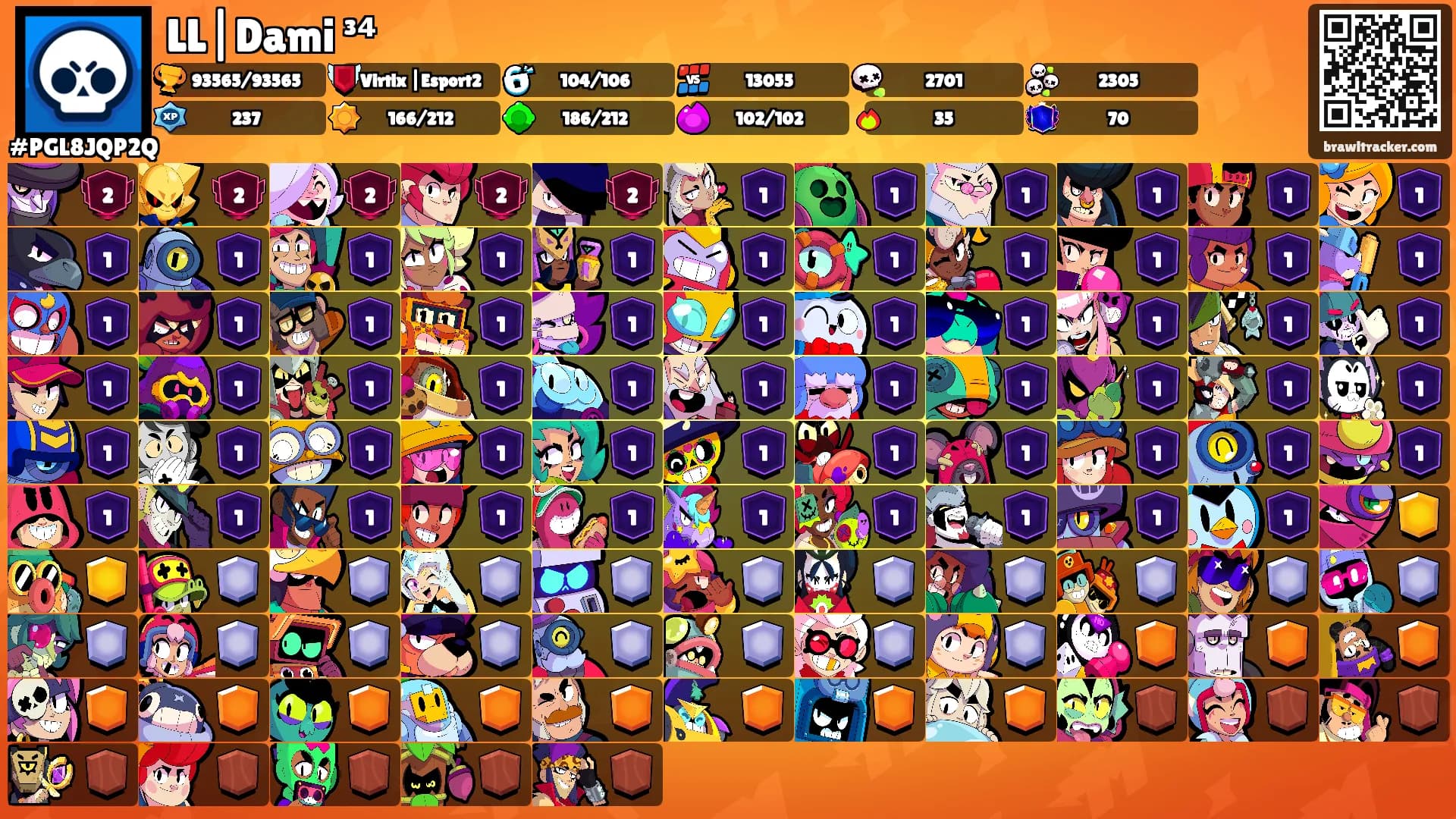 LL|Dami ³⁴'s Ranks