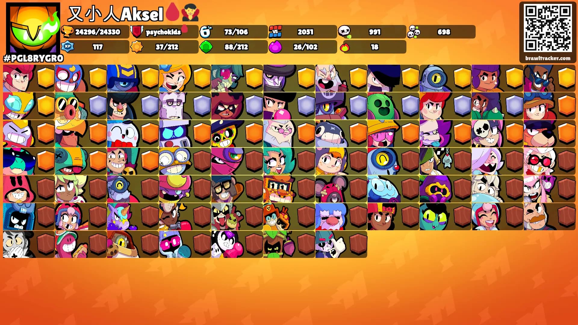 又小人Aksel🩸🧛's Ranks