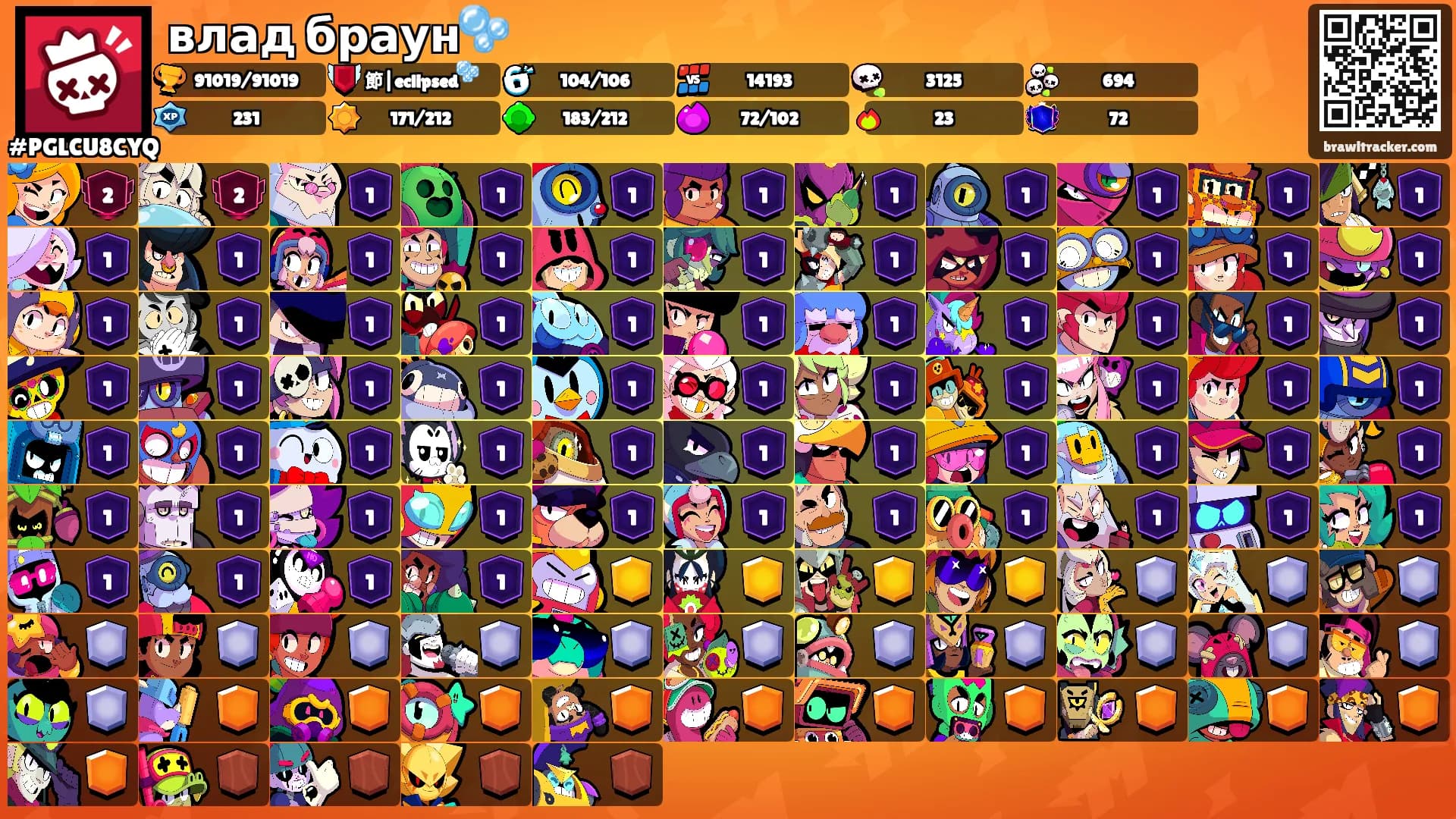 влад браун🫧's Ranks