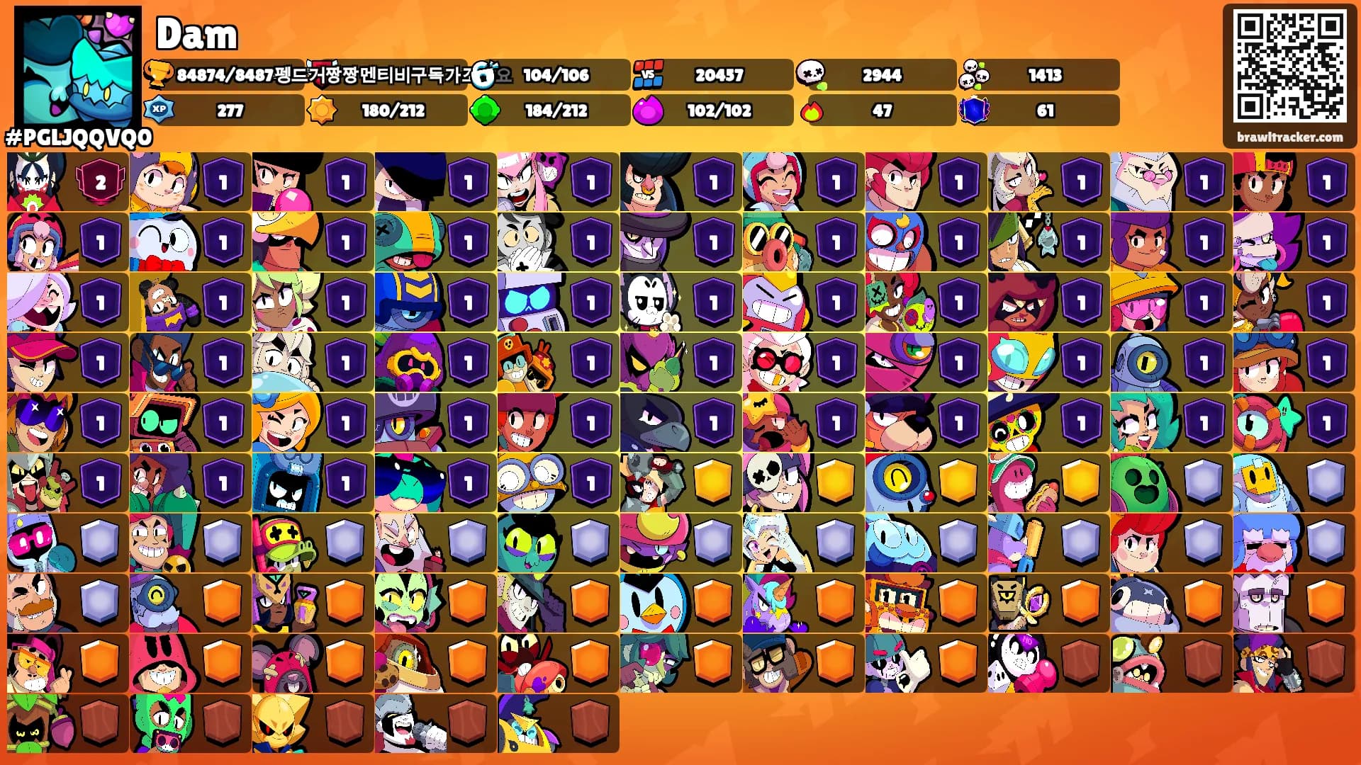 Dam's Ranks