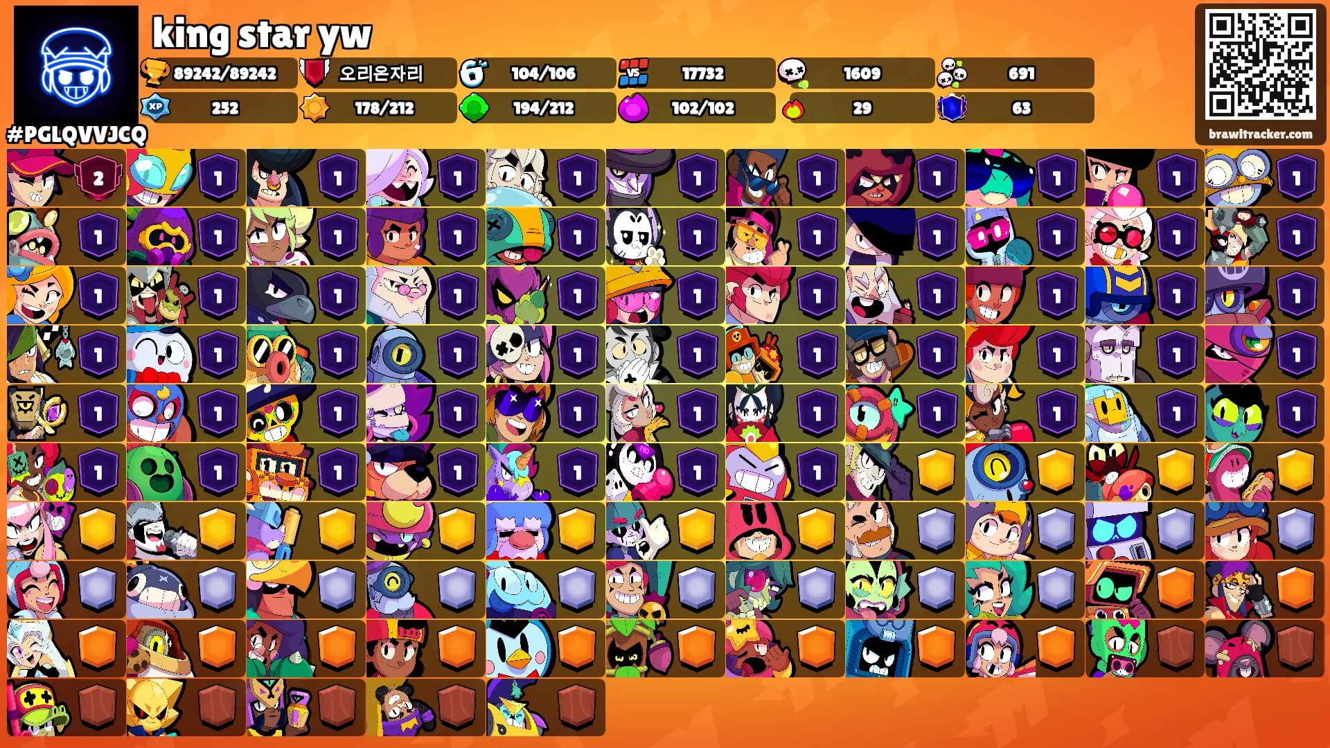 king star yw's Ranks