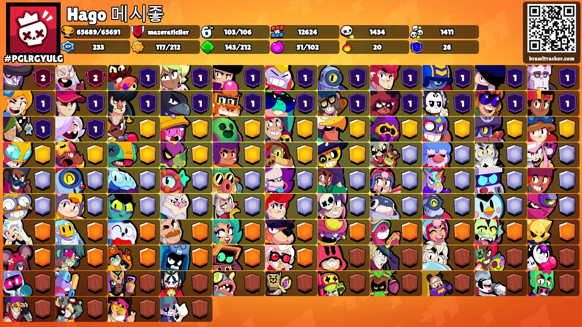 Hago 메시좋's Ranks