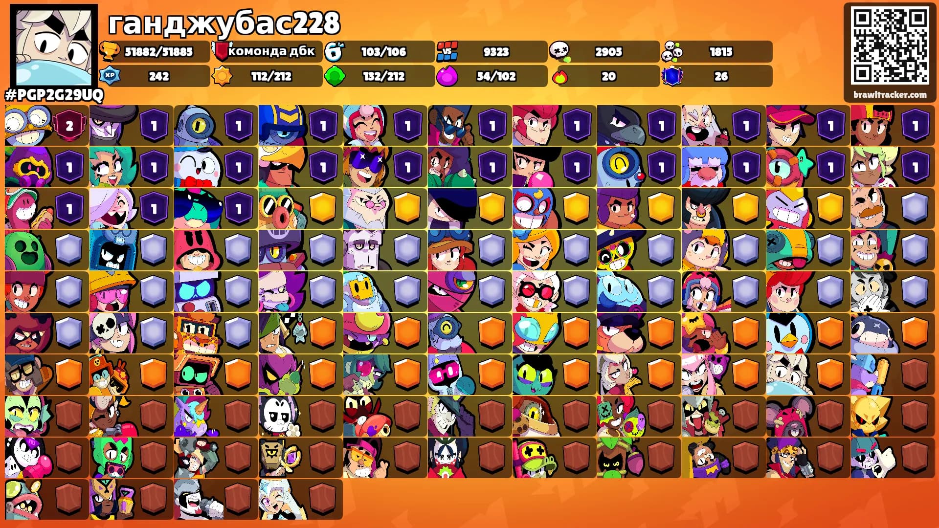 ганджубас228's Ranks
