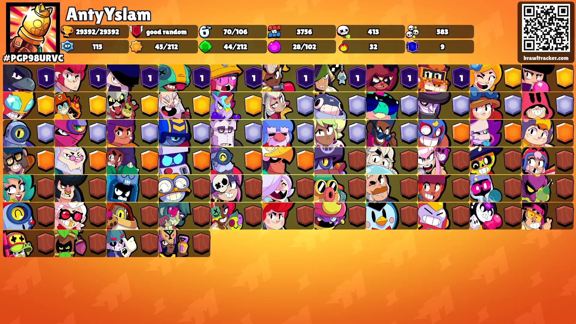 AntyYslam's Ranks