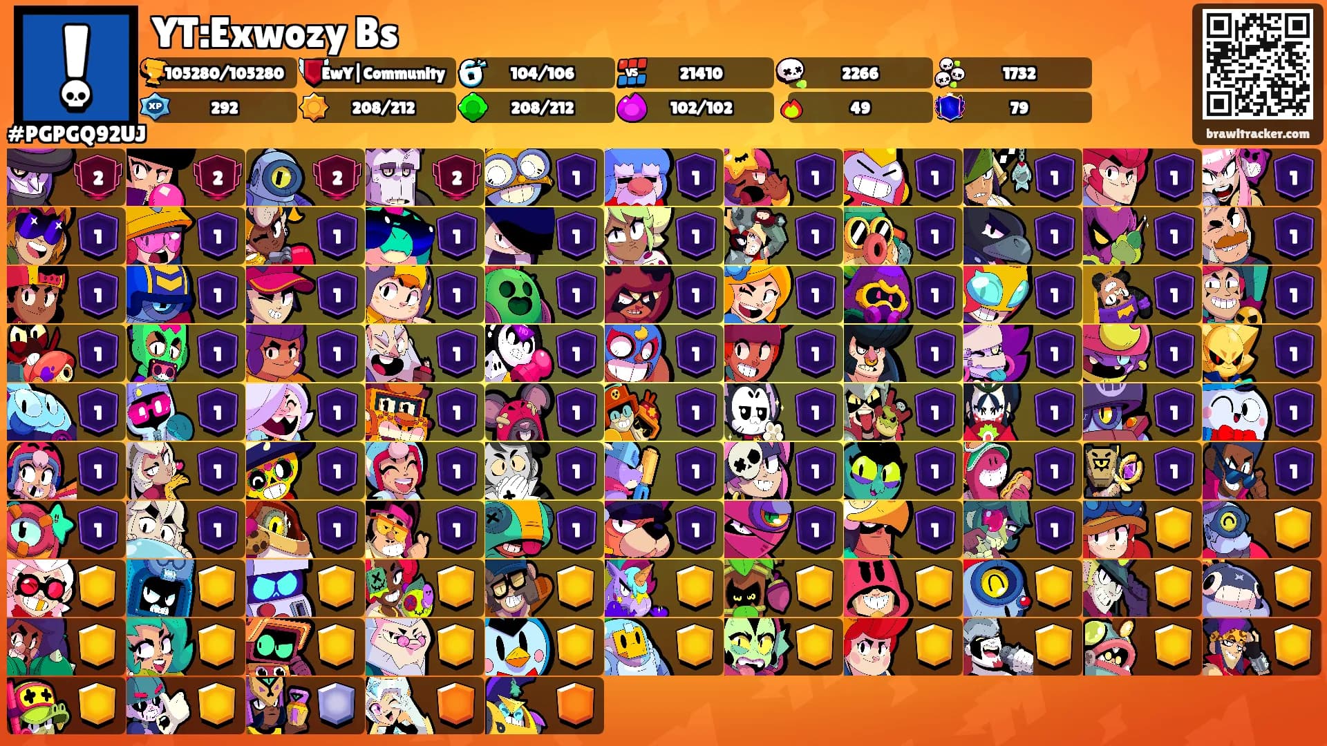 YT:Exwozy Bs's Ranks