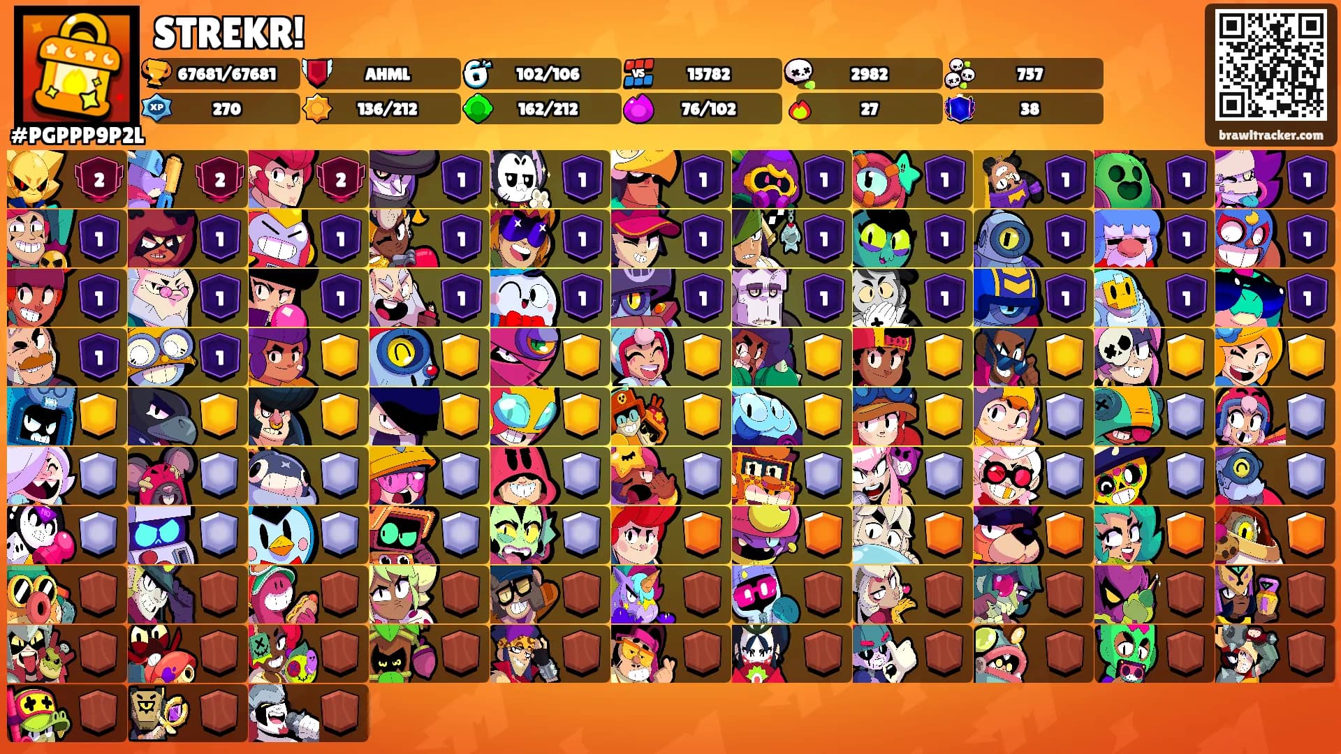 STREKR!'s Ranks