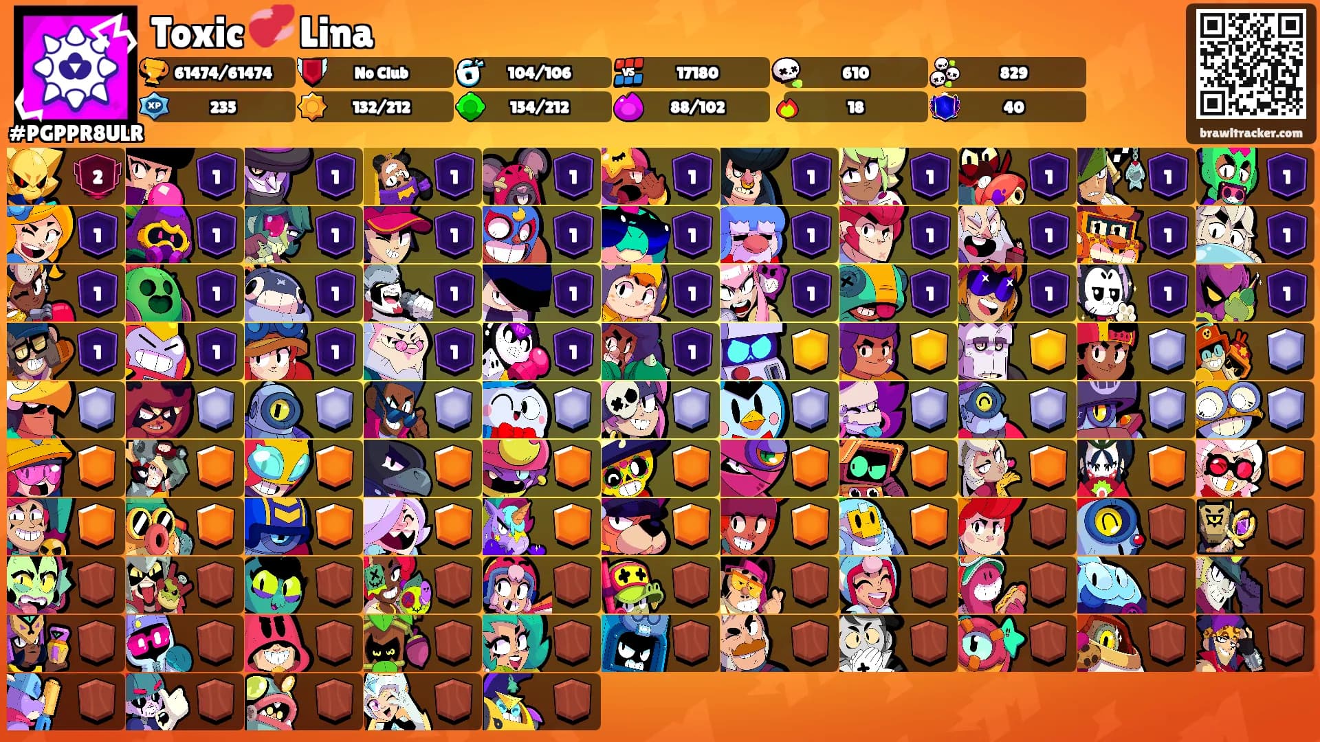 Toxic 💞 Lina's Ranks